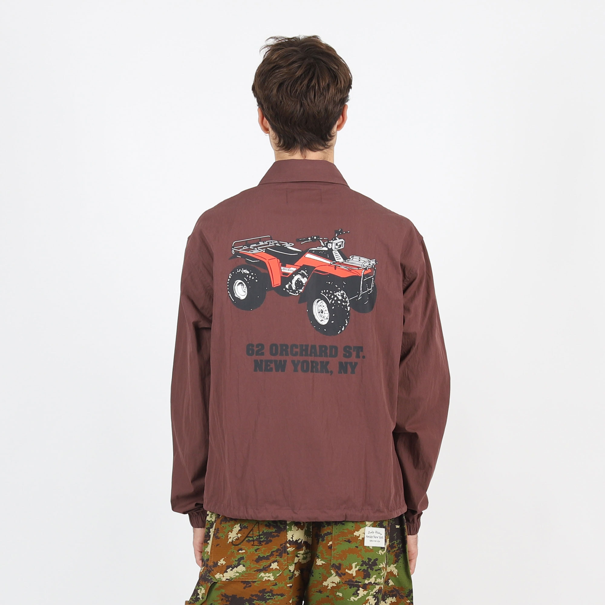 4 Wheeler Coaches Jacket - Brown product photo