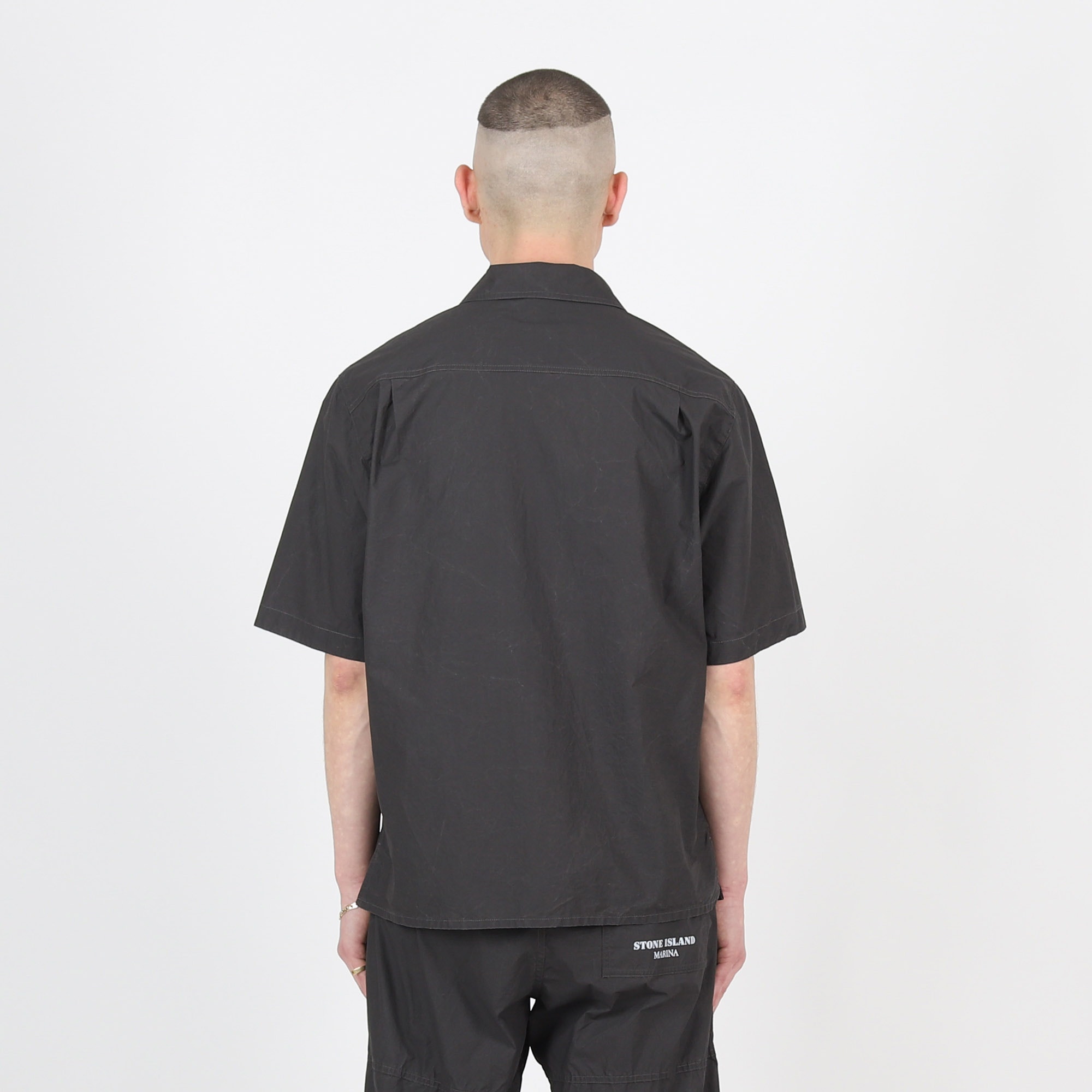 110X3 Overshirt - Charcoal product photo