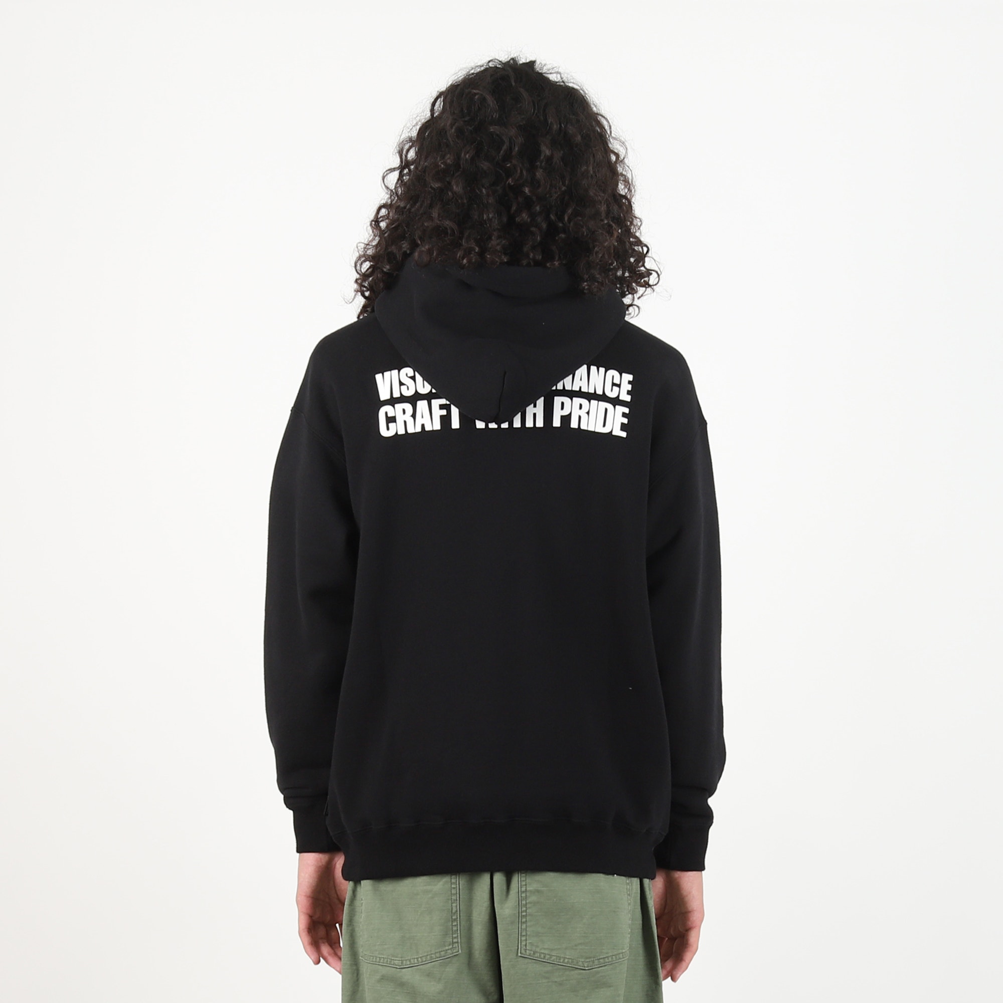 NH X SUBWARE LS Hooded Sweat - Black product photo