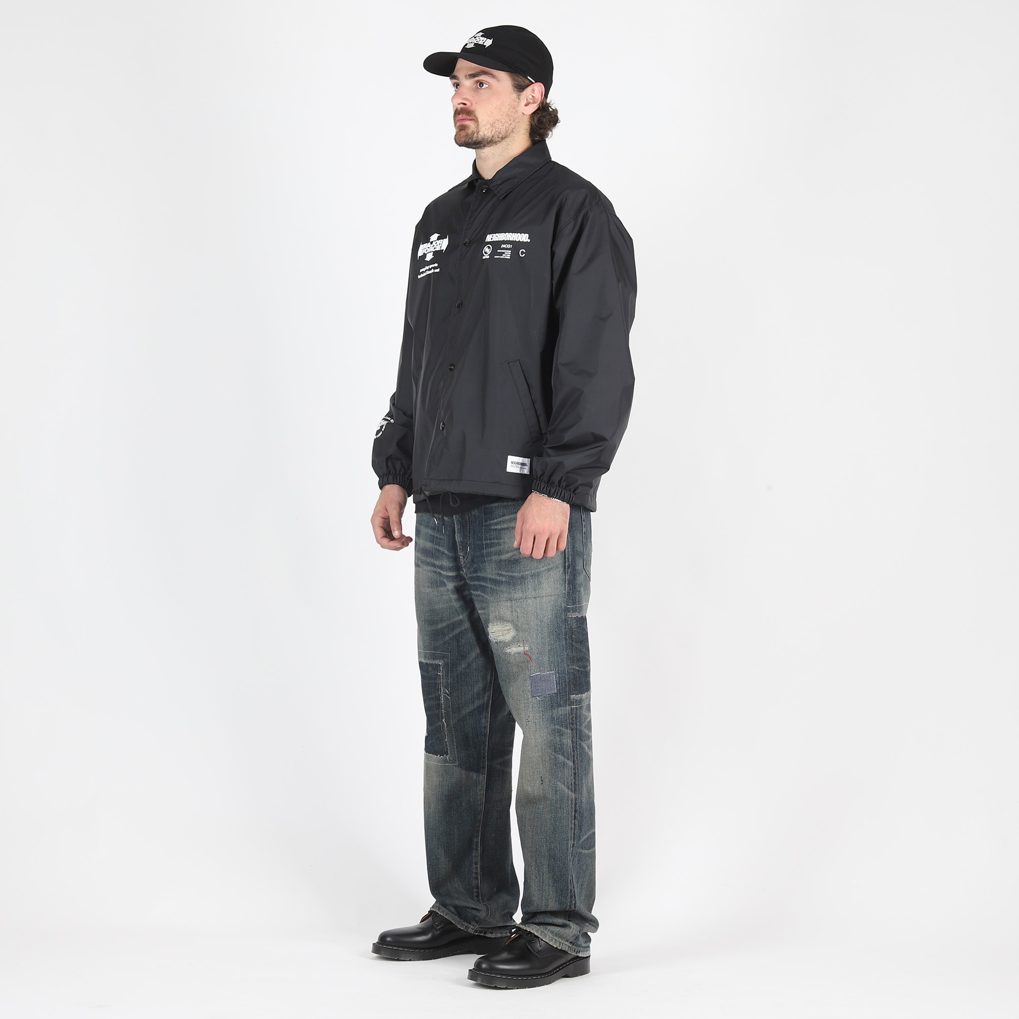 NH X Major Force Windbreaker Jacket - Black product photo