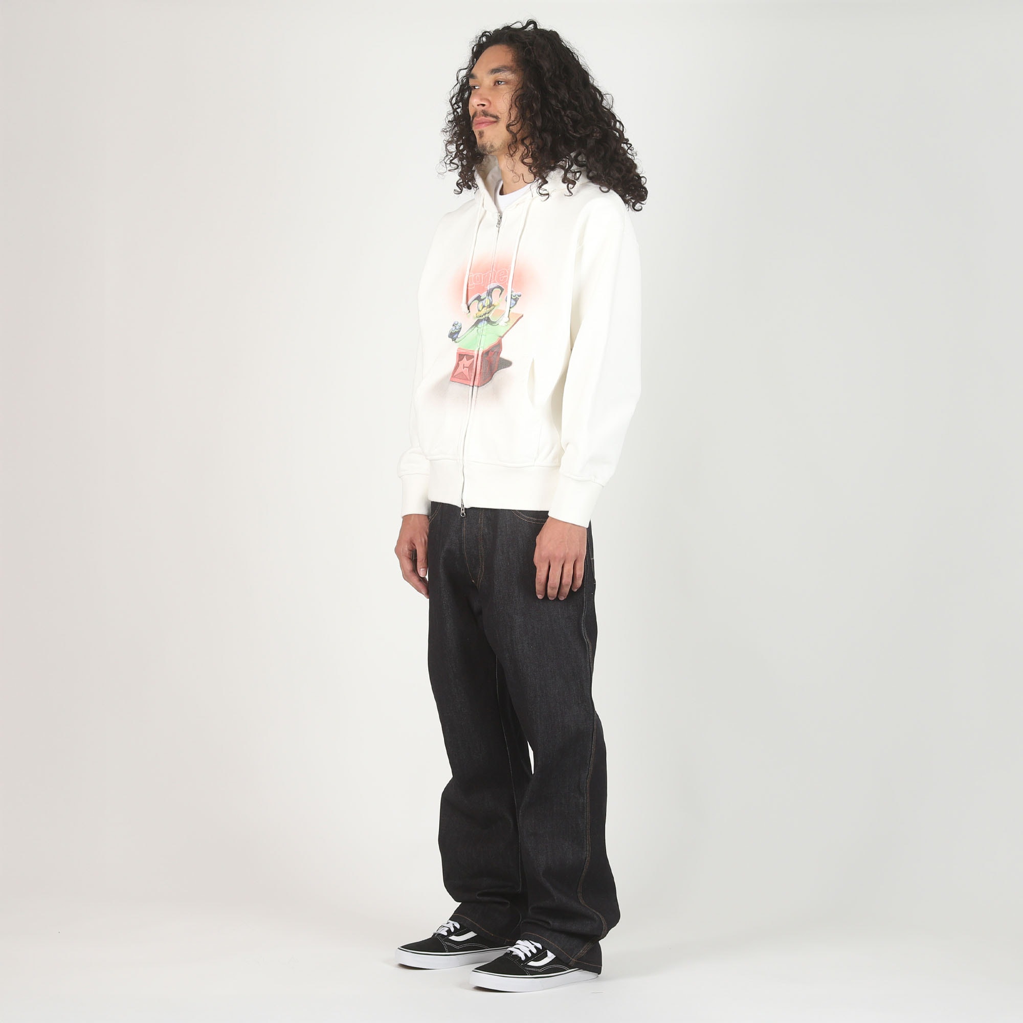 Jack Double Zip - White product photo