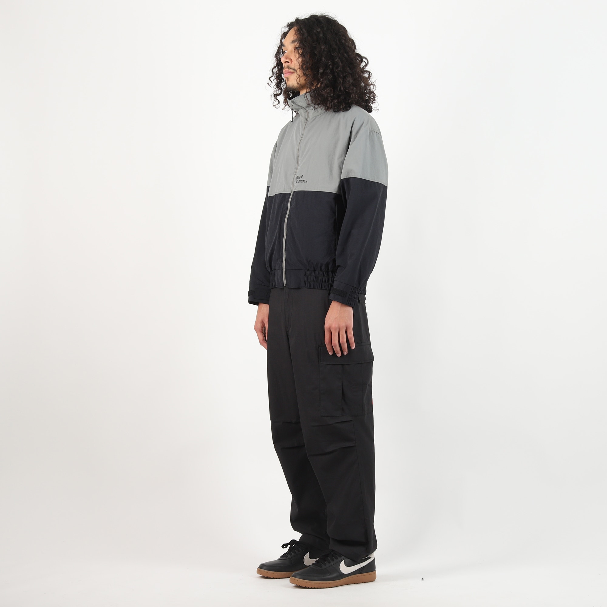 B2 Nylon Tussah Jacket - Grey product photo