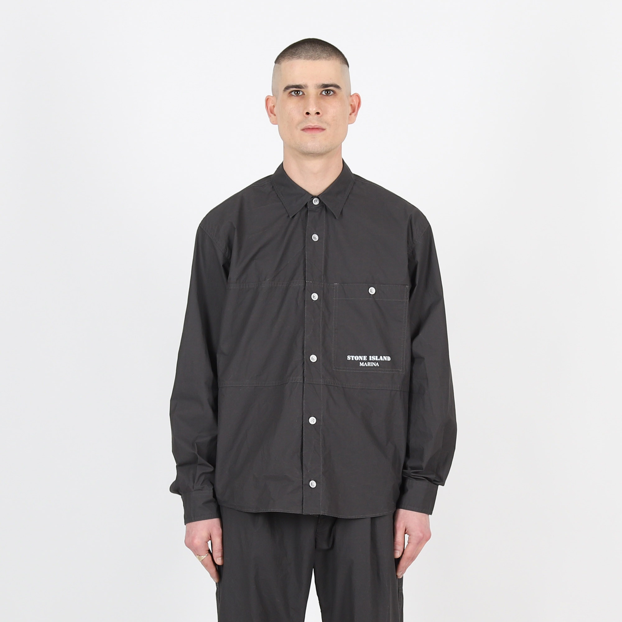 109X3 Overshirt - Charcoal product photo