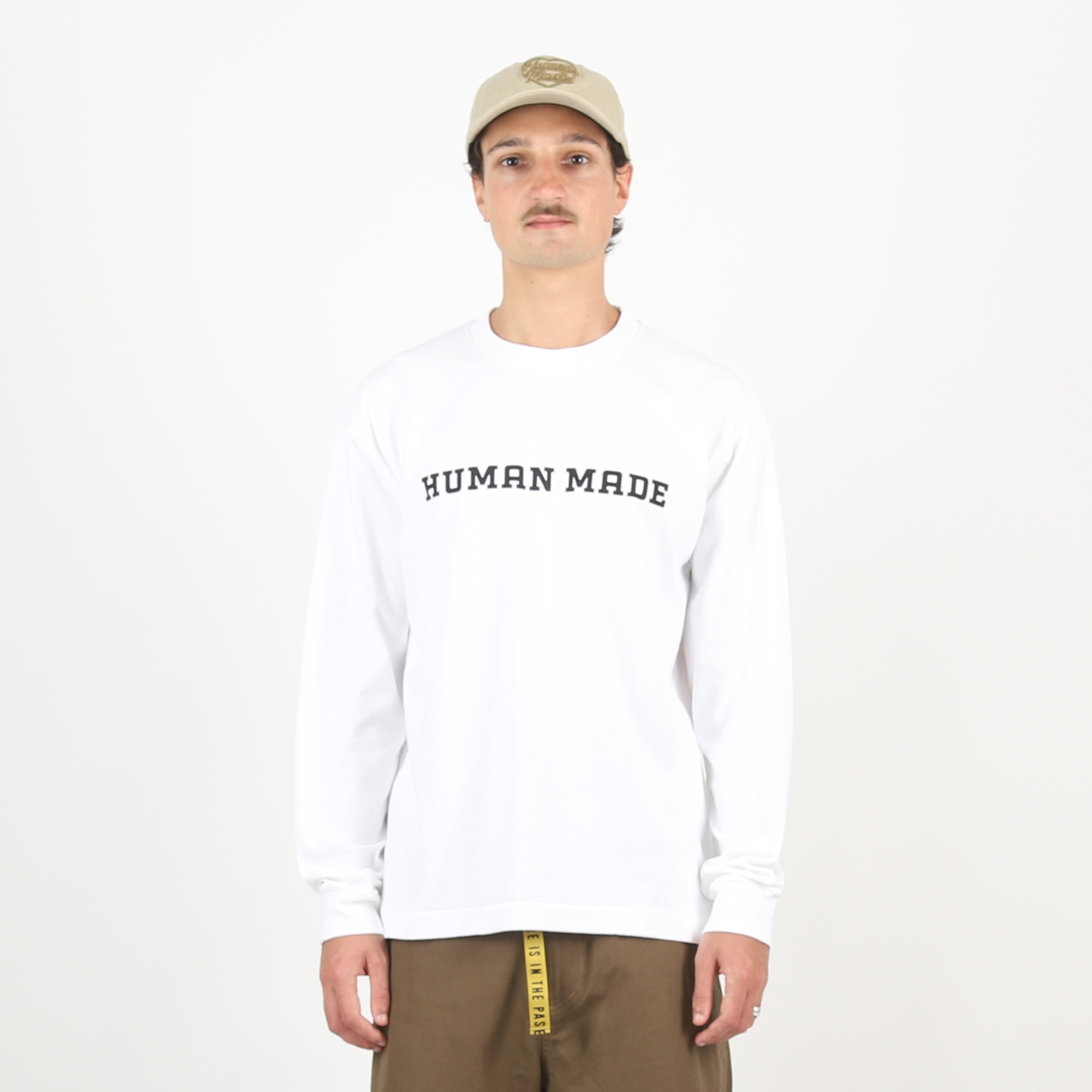 Graphic L/S T-Shirt - White product photo