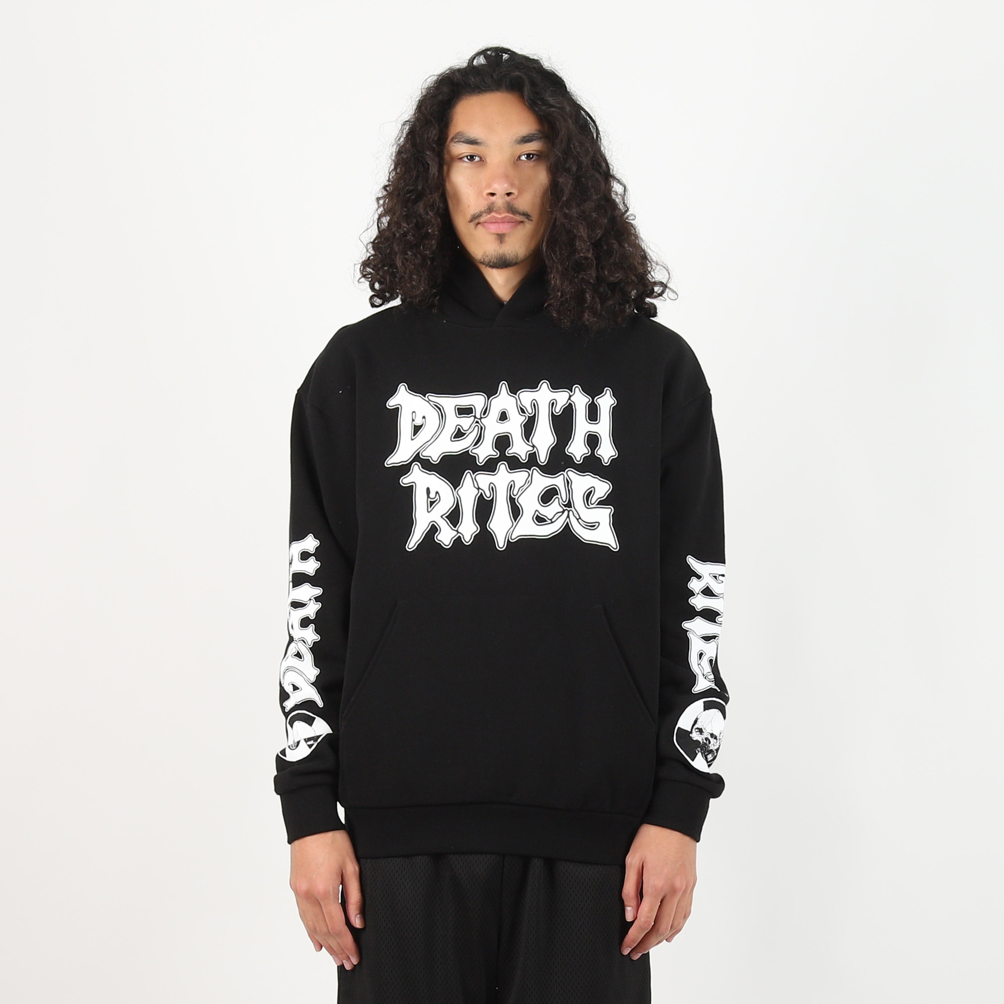 Radiation Sickness Hooded Sweatshirt - Black product photo