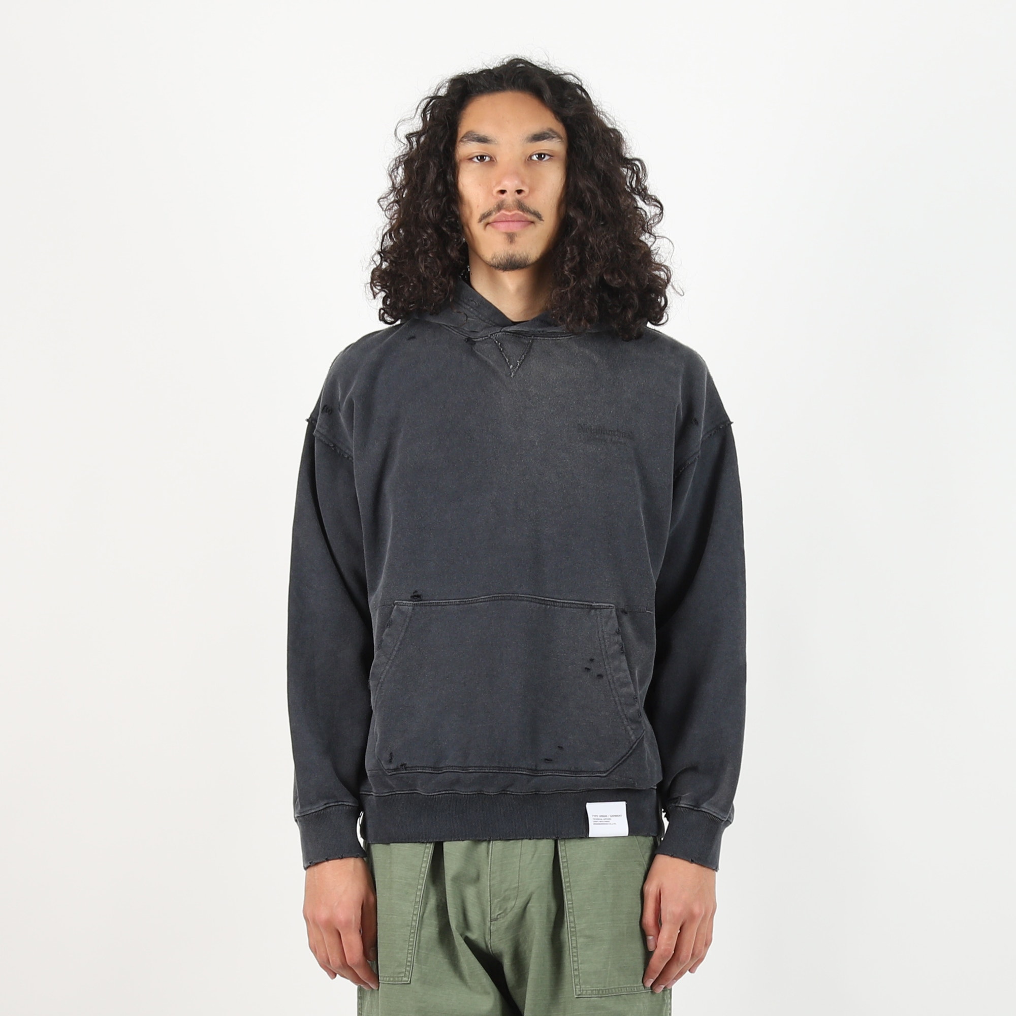 Savage LS Hoodie - Black product photo