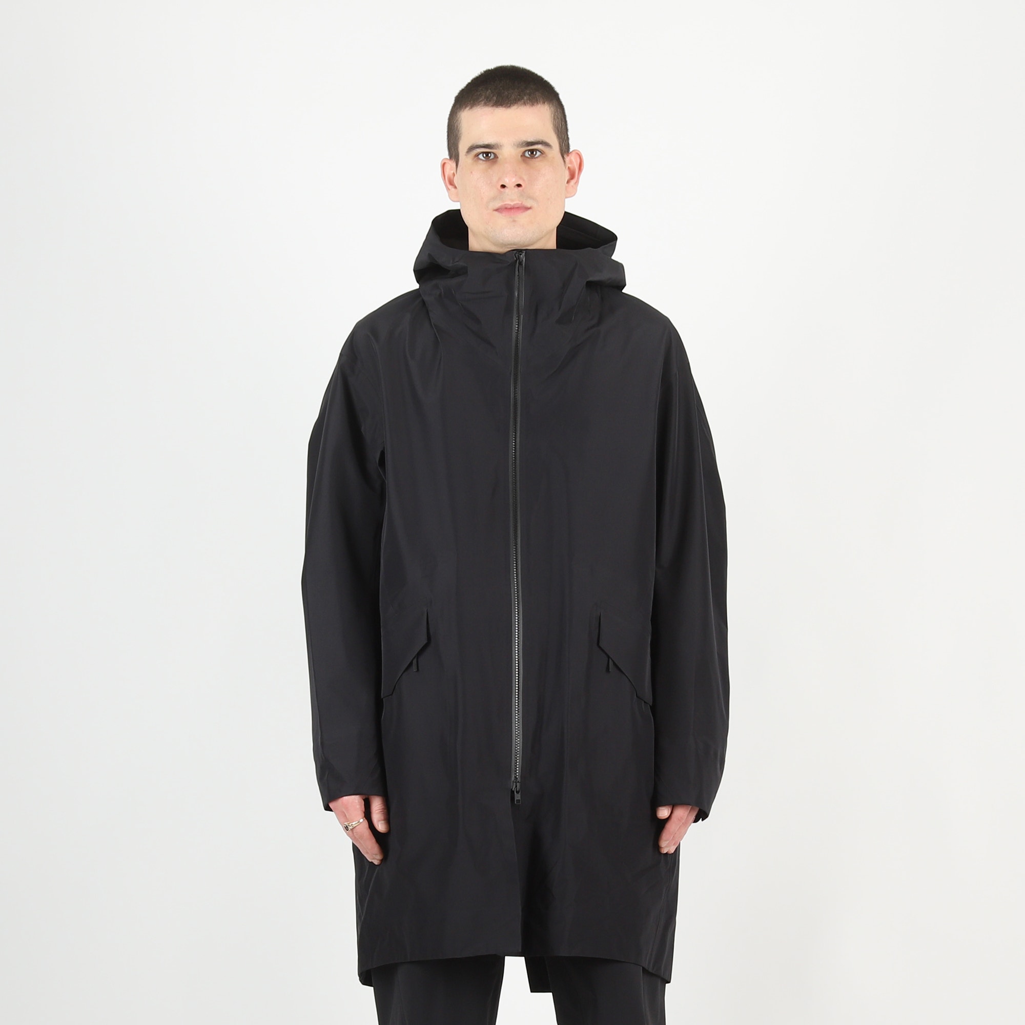 Monitor Coat - Black product photo