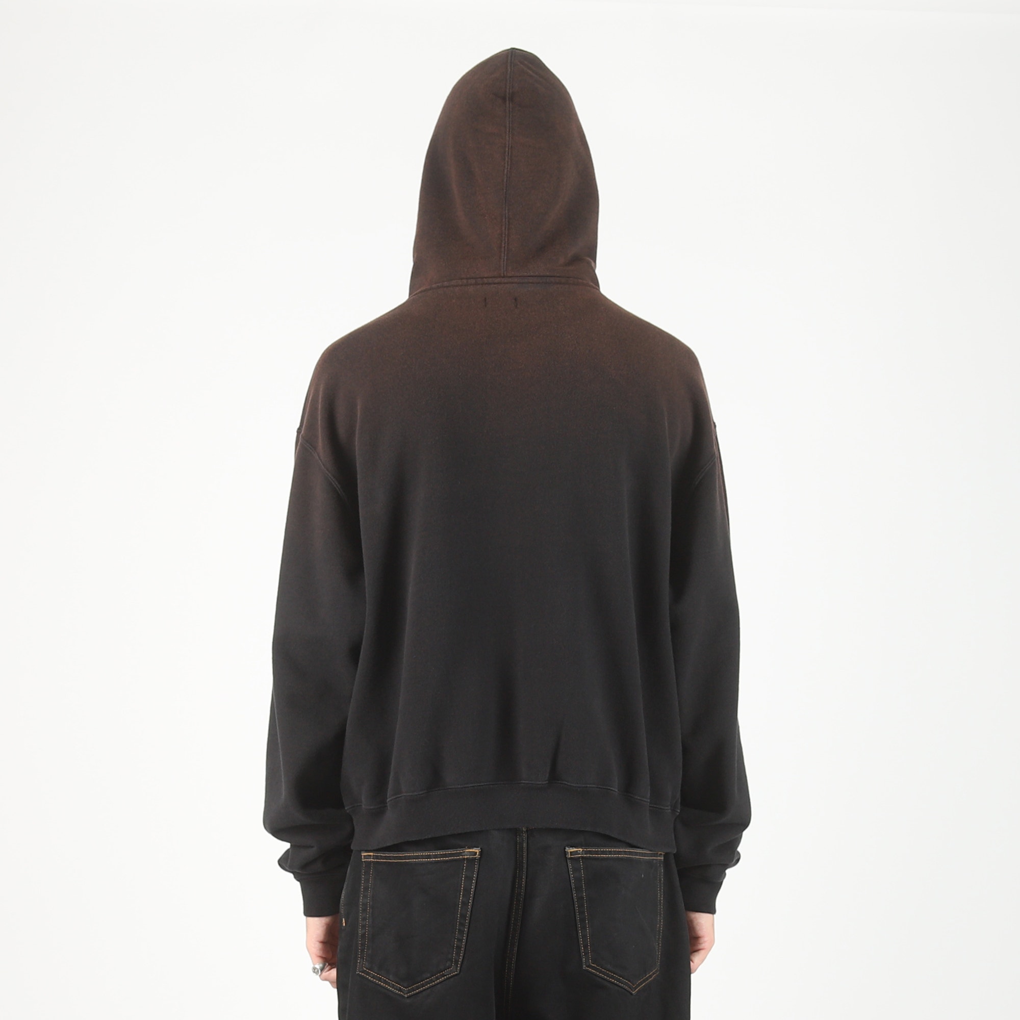 Camo Face Full Zip Hoodie - Black product photo