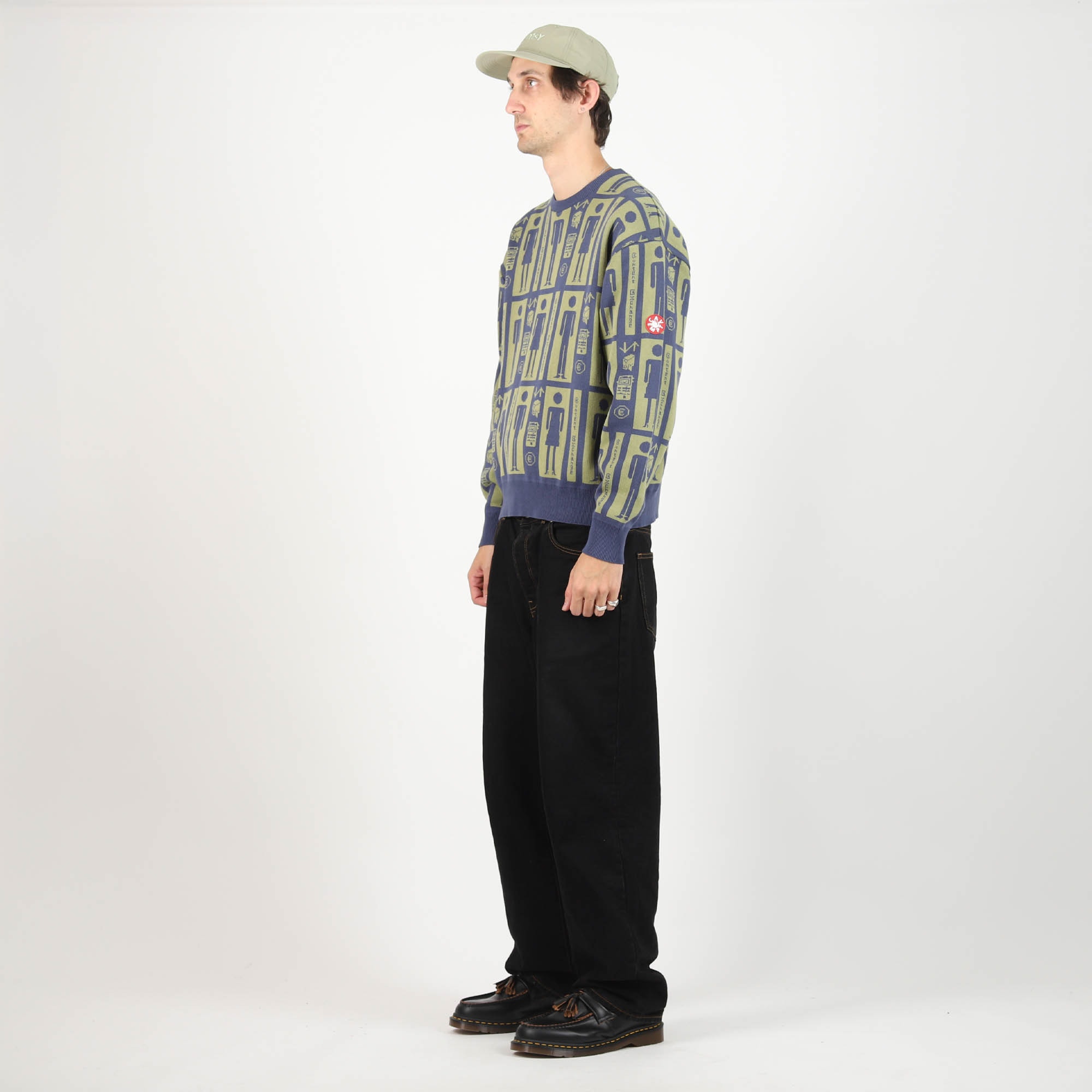 Content Exchange Knit - Navy product photo