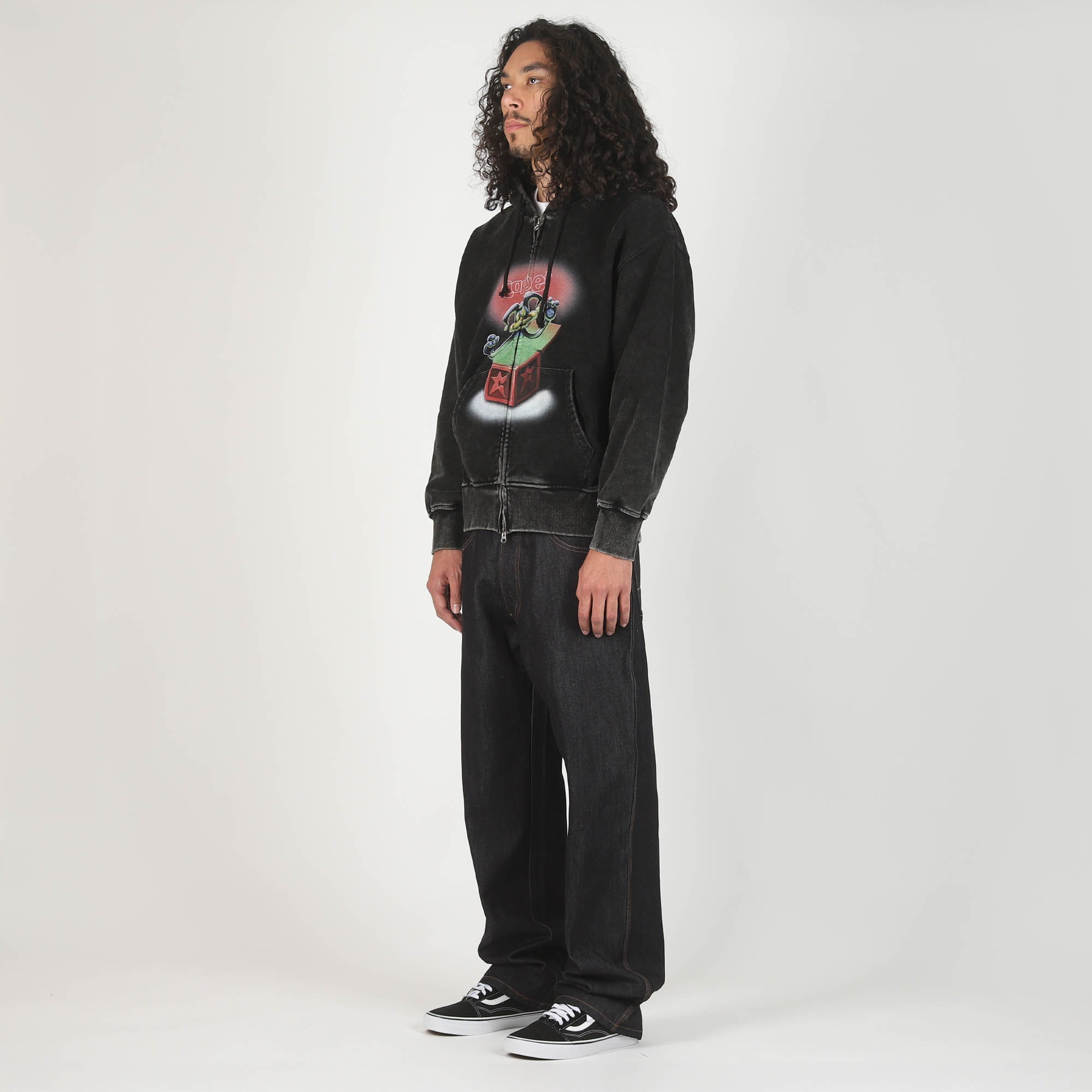 Jack Double Zip - Black product photo