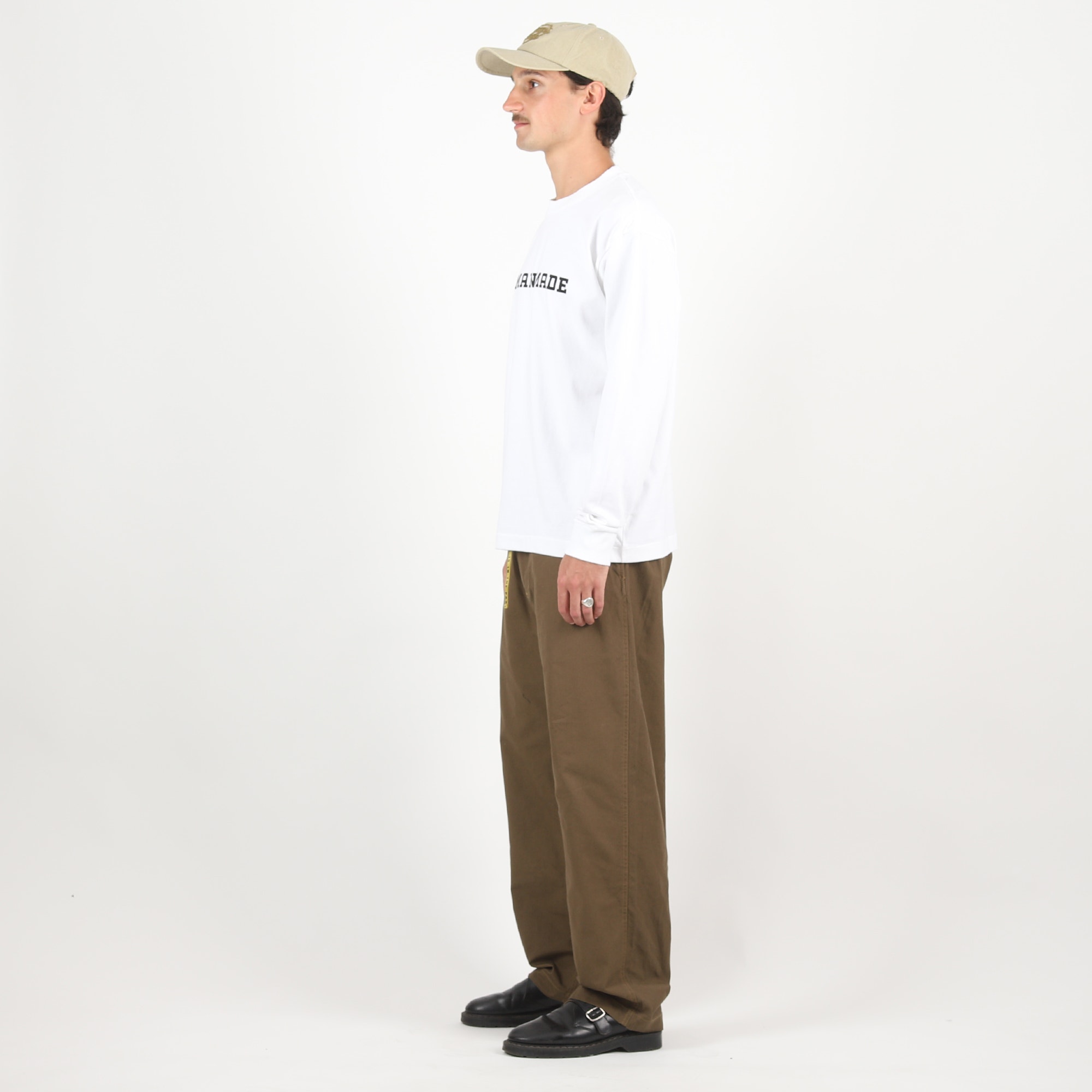Graphic L/S T-Shirt - White product photo