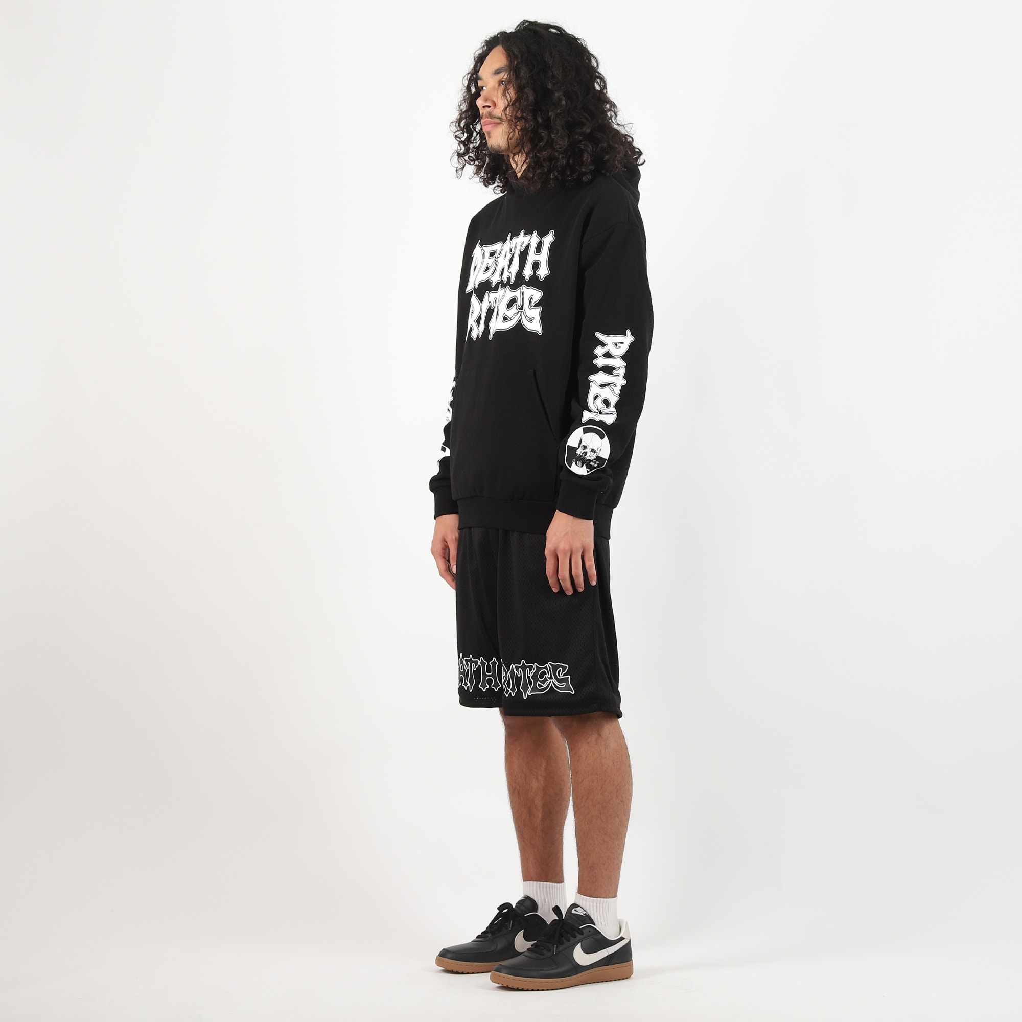 Radiation Sickness Hooded Sweatshirt - Black product photo