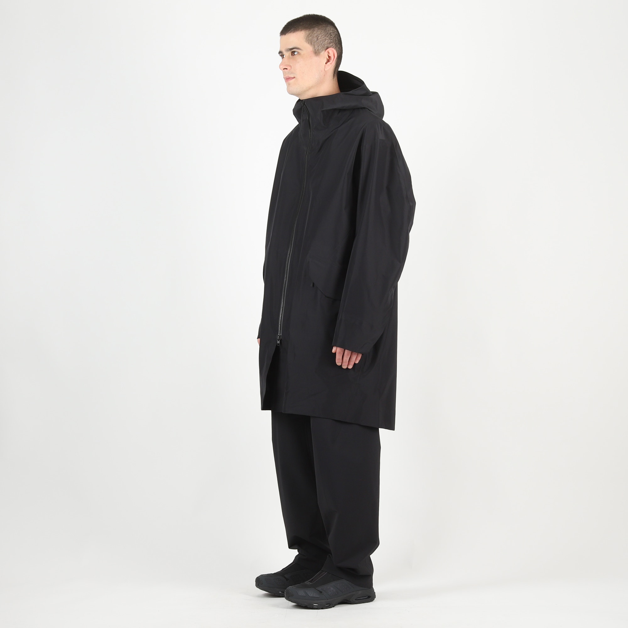 Monitor Coat - Black product photo