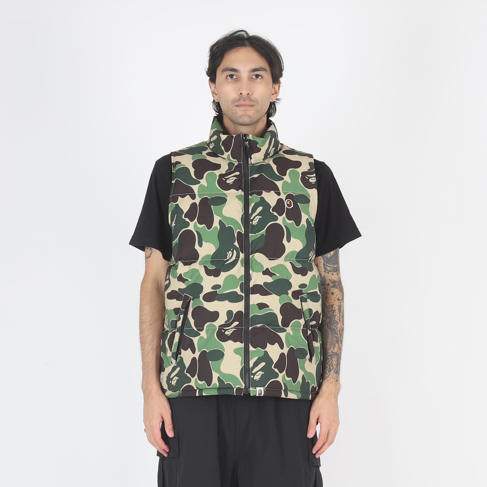 Green best sale camo vest