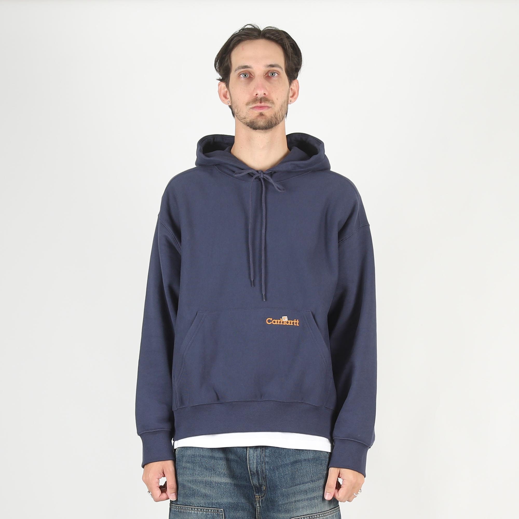 Hooded Label Script Sweat product photo