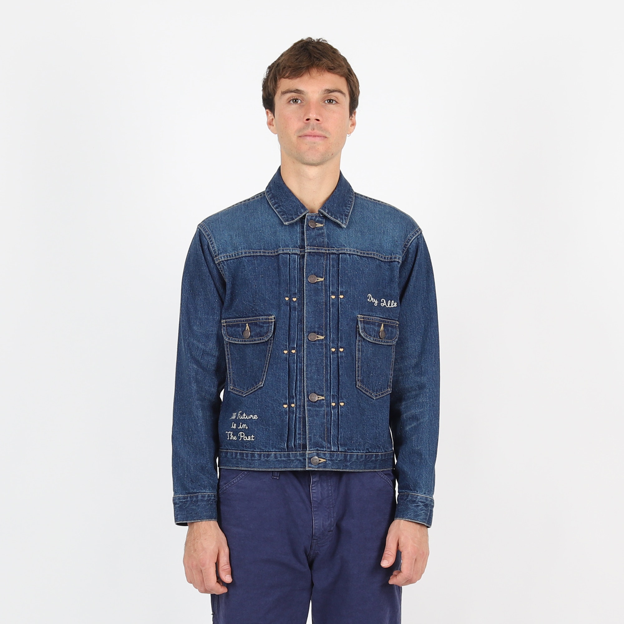 Denim Work Jacket - Indigo product photo