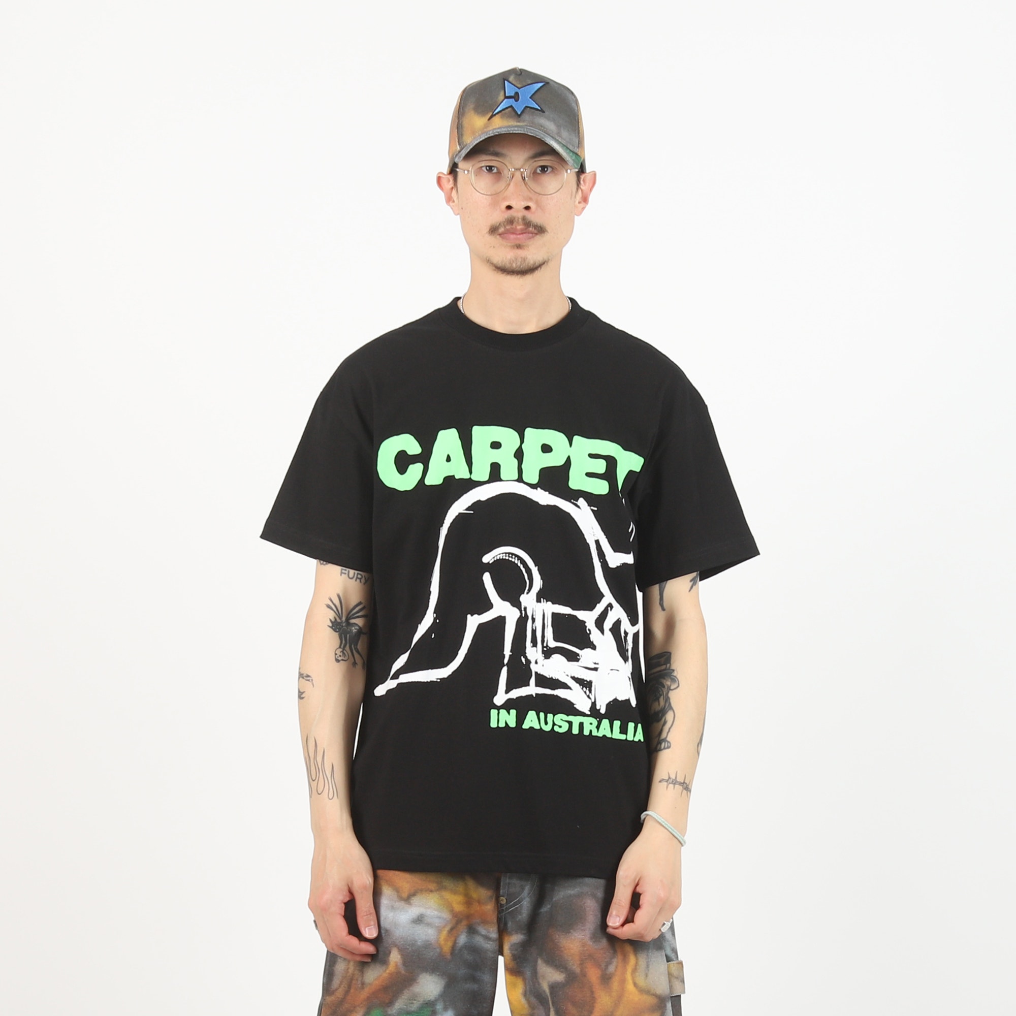 SUPPLY Kangaroo T-Shirt - Black product photo