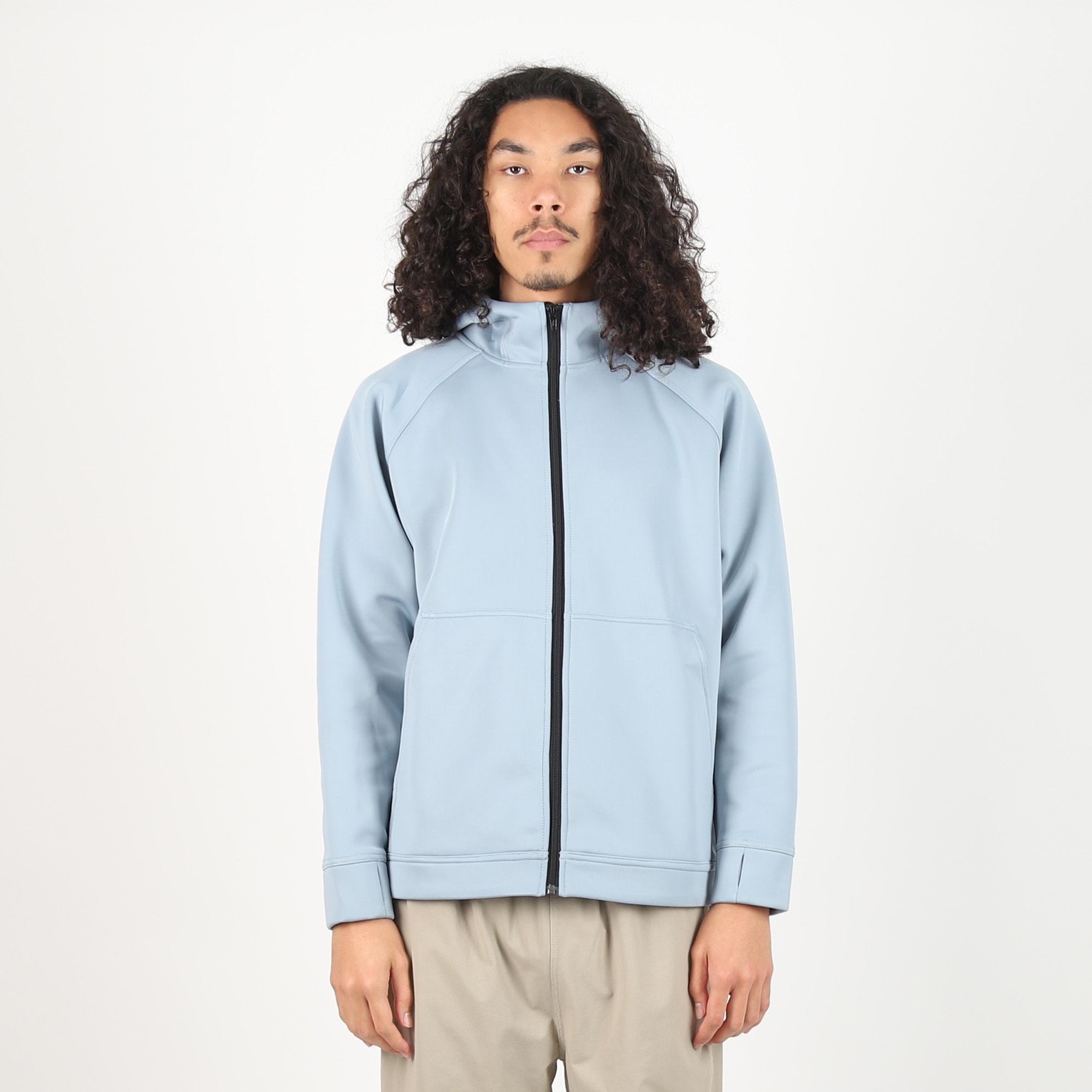 Hooded Shell Jacket - Blue product photo