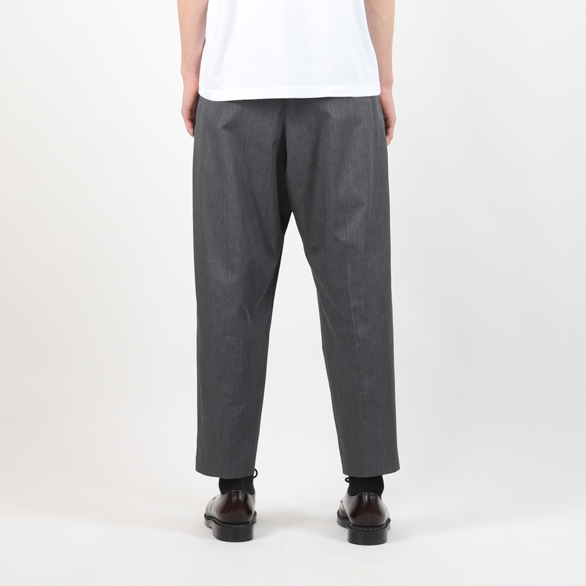 Two Tuck Pants - Charcoal product photo
