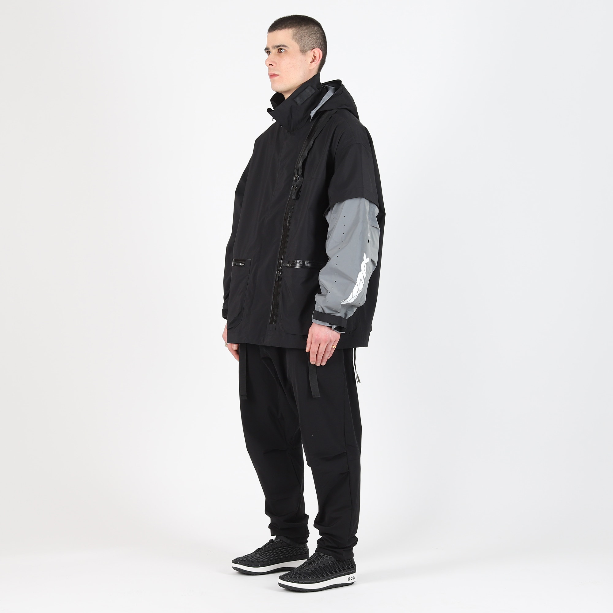 Schoeller Dryskin Drawcord Trousers - Black product photo
