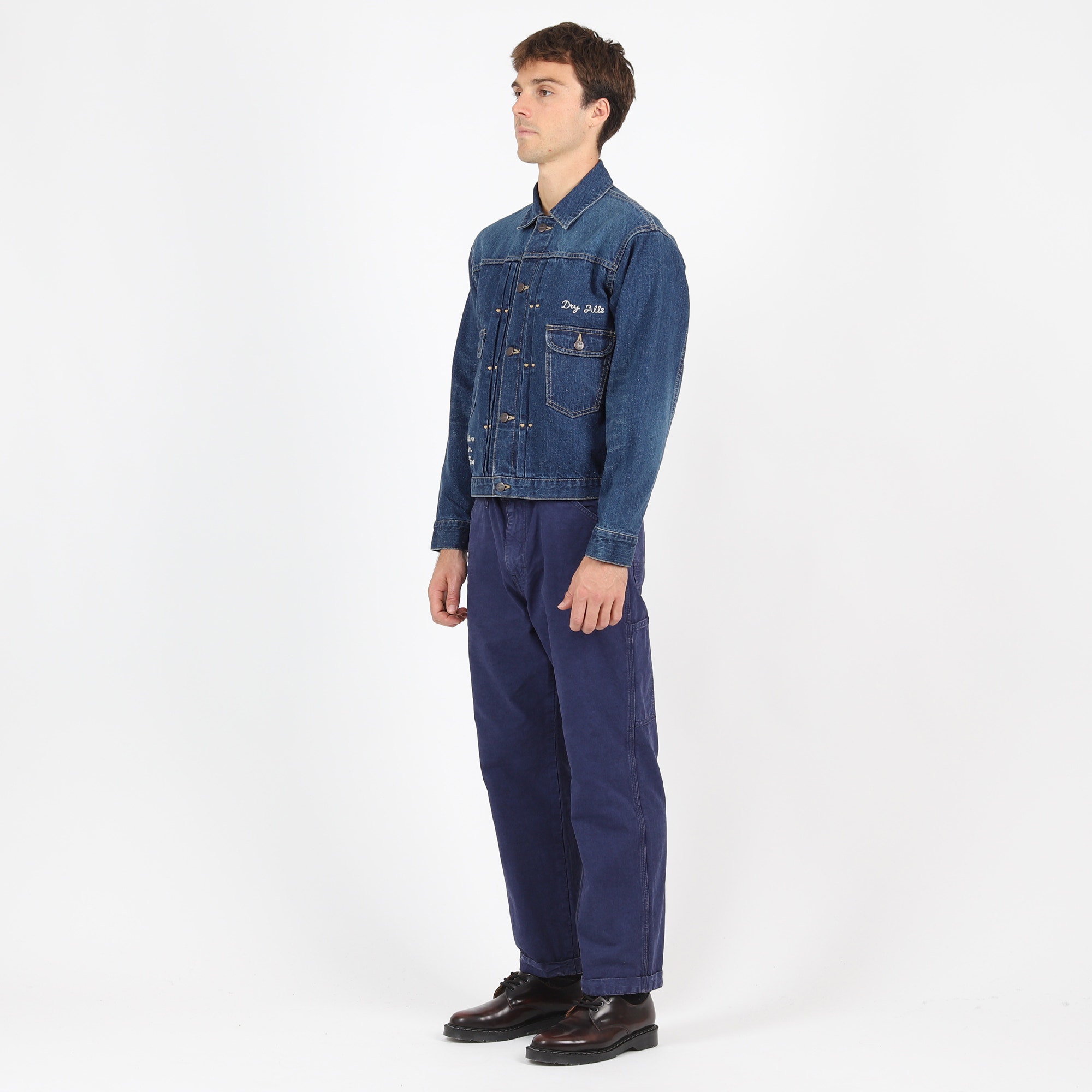 Denim Work Jacket - Indigo product photo