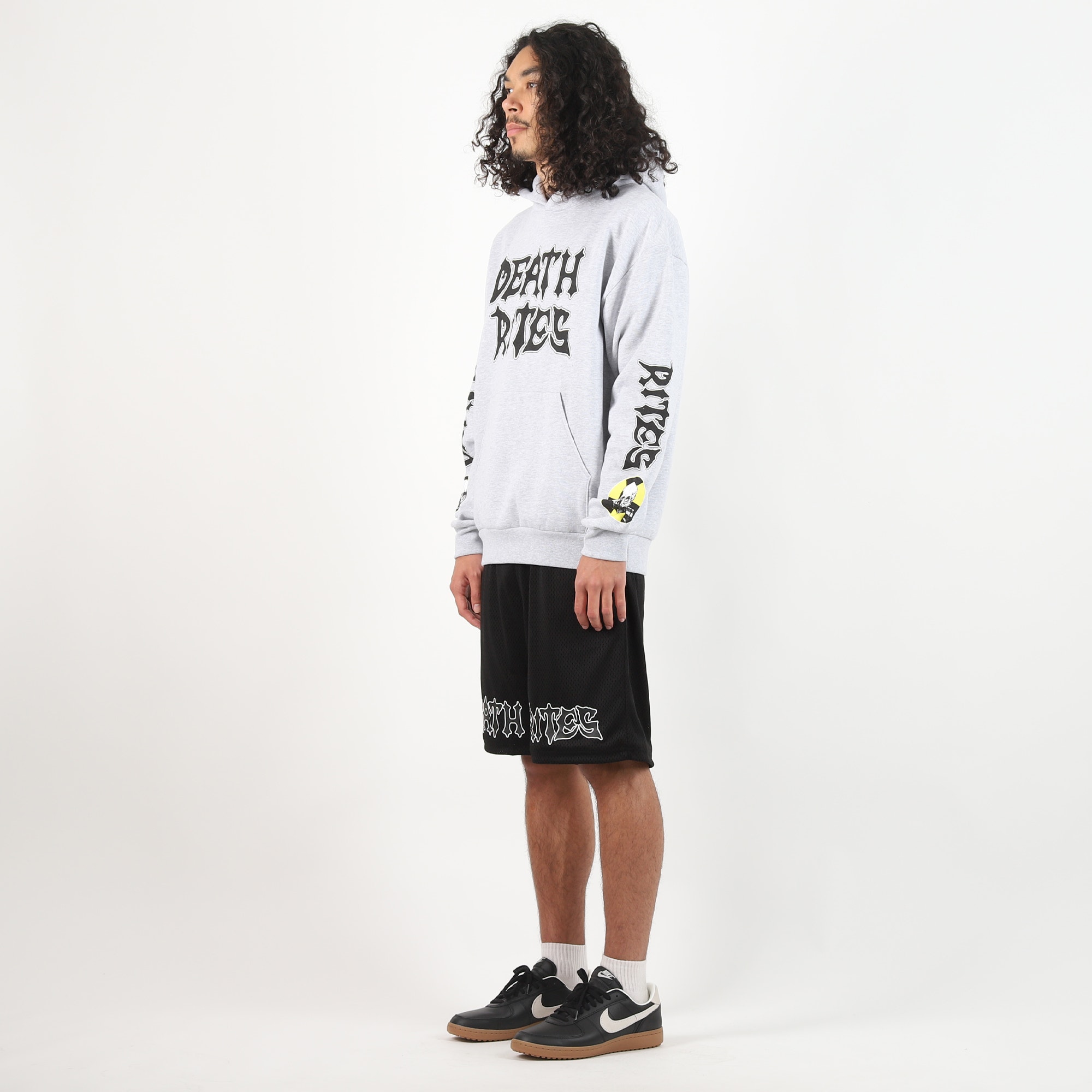 Radiation Sickness Hooded Sweatshirt - Ash Heather product photo