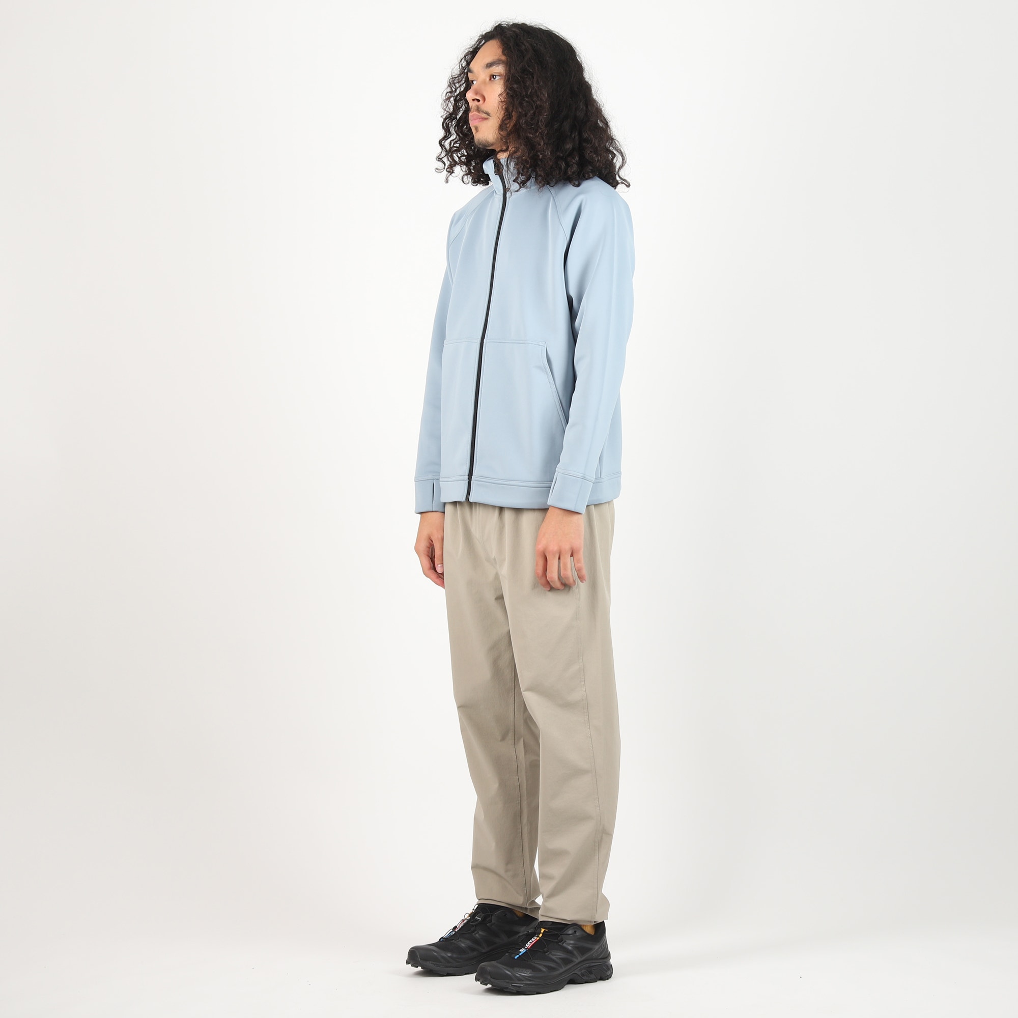 Hooded Shell Jacket - Blue product photo