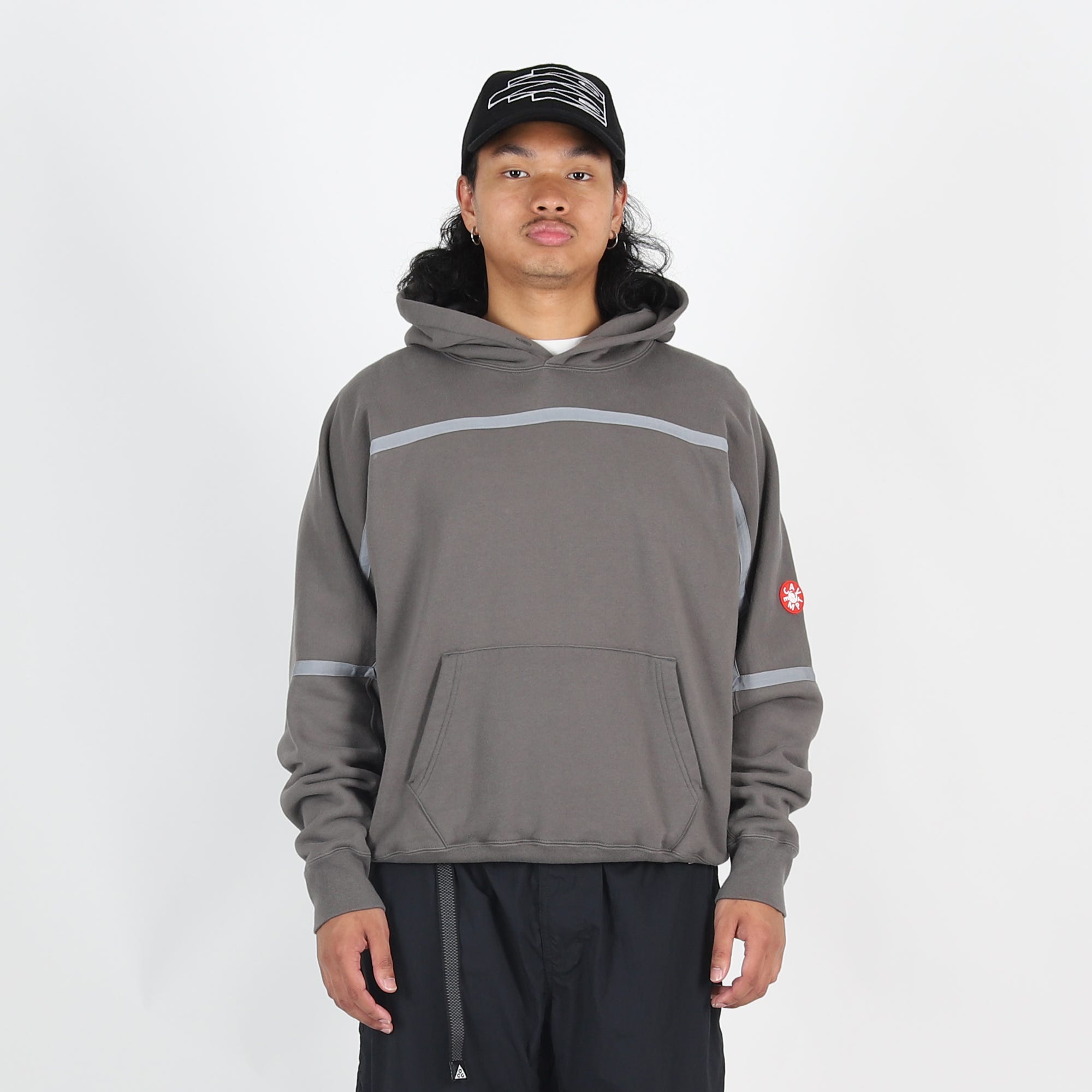 Tan tape hot sale heavy hoodie