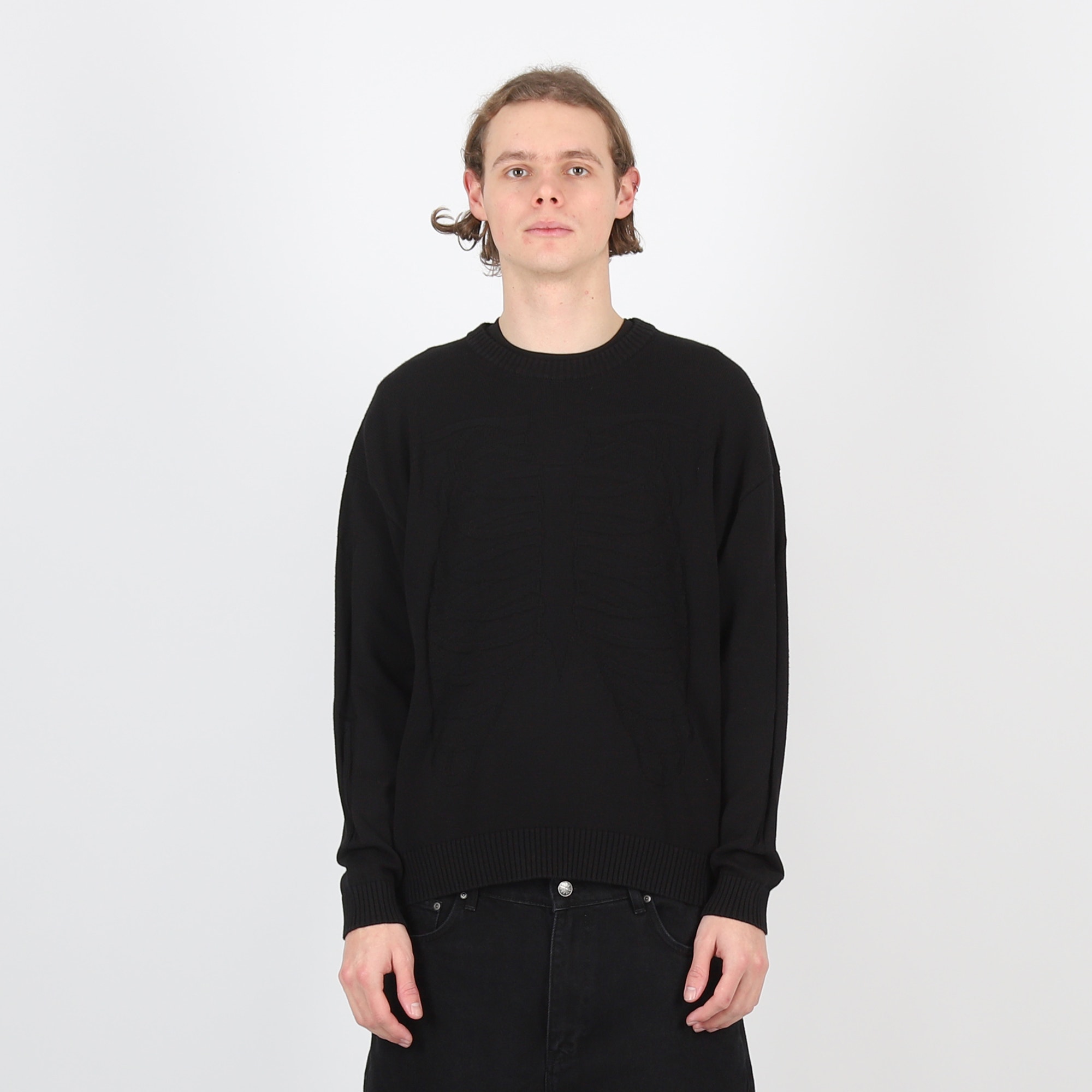 Skeleton Sweater - Black product photo