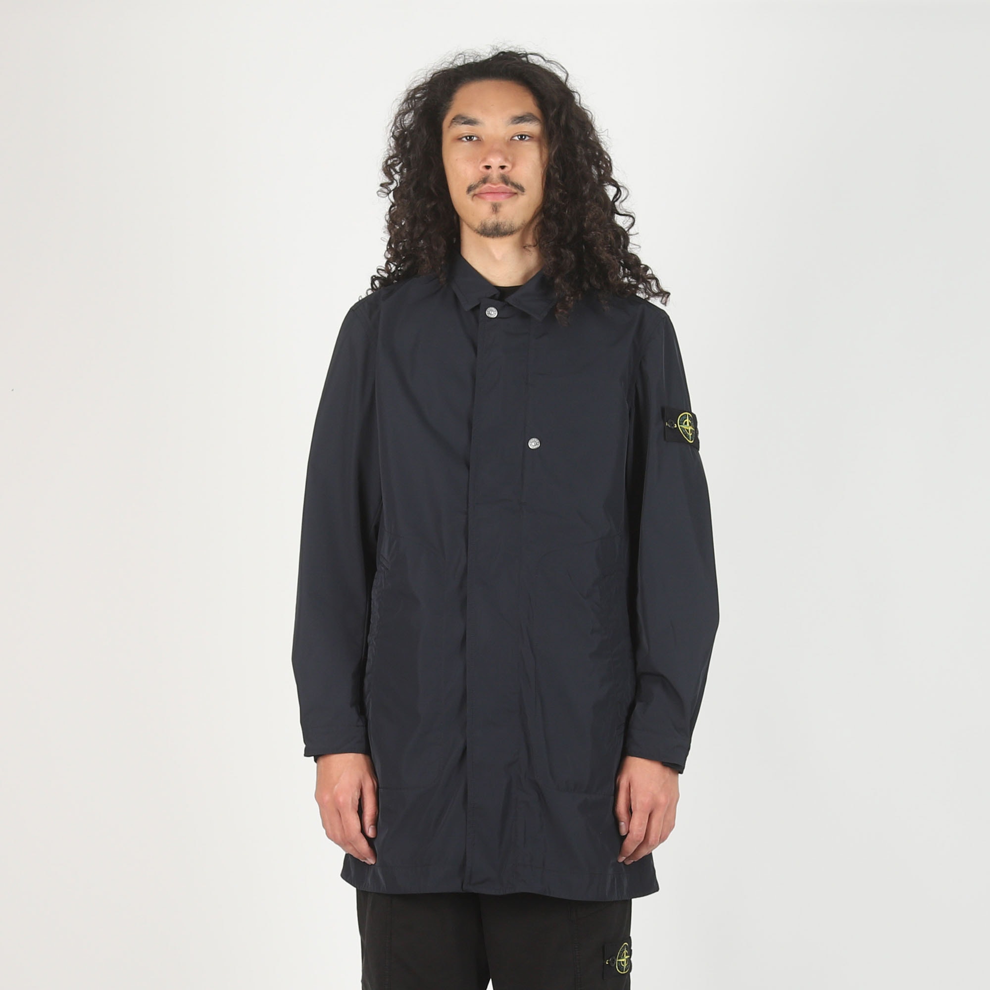 771000 Long Coat - Navy Blue product photo
