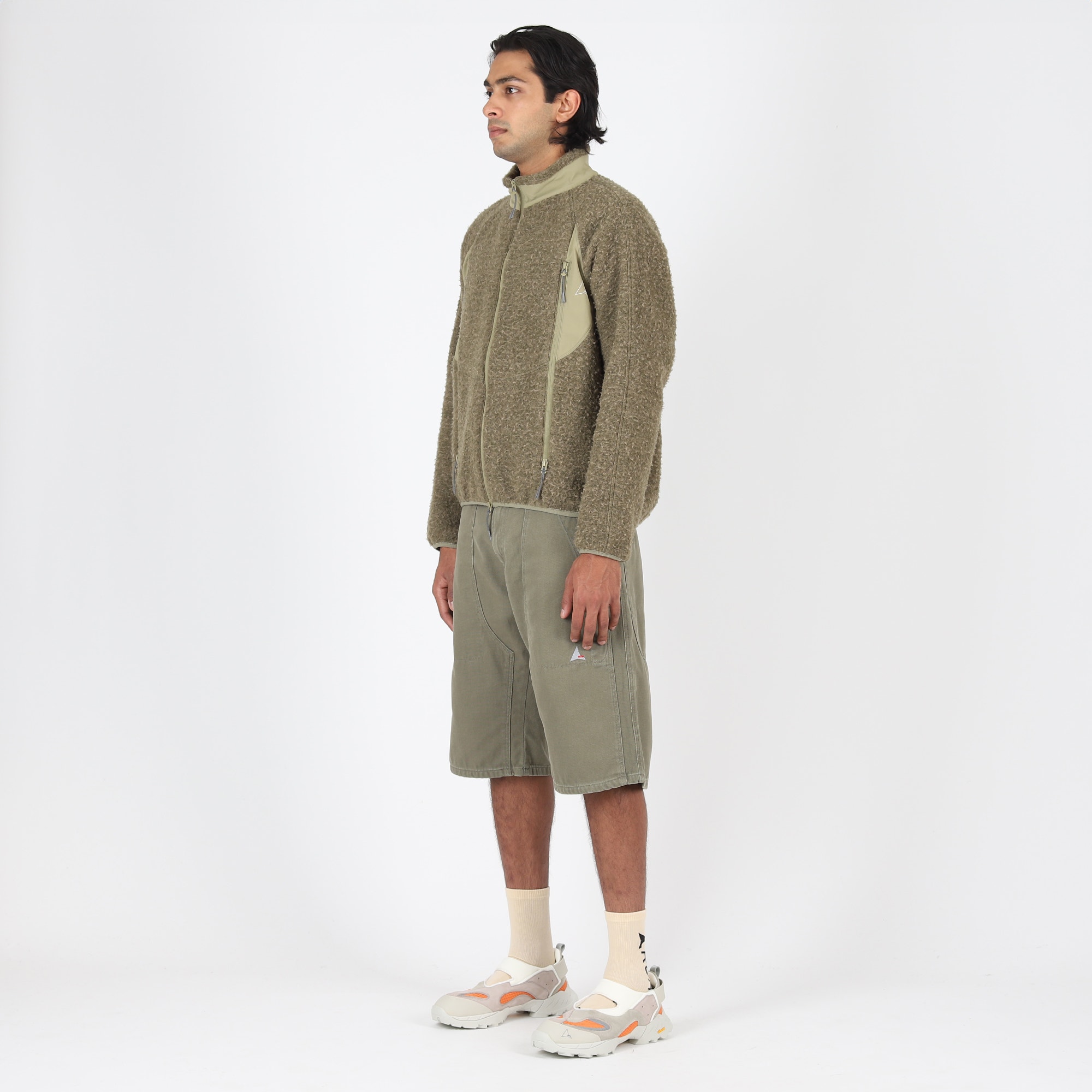 Polar Fleece Jacket - Aloe product photo