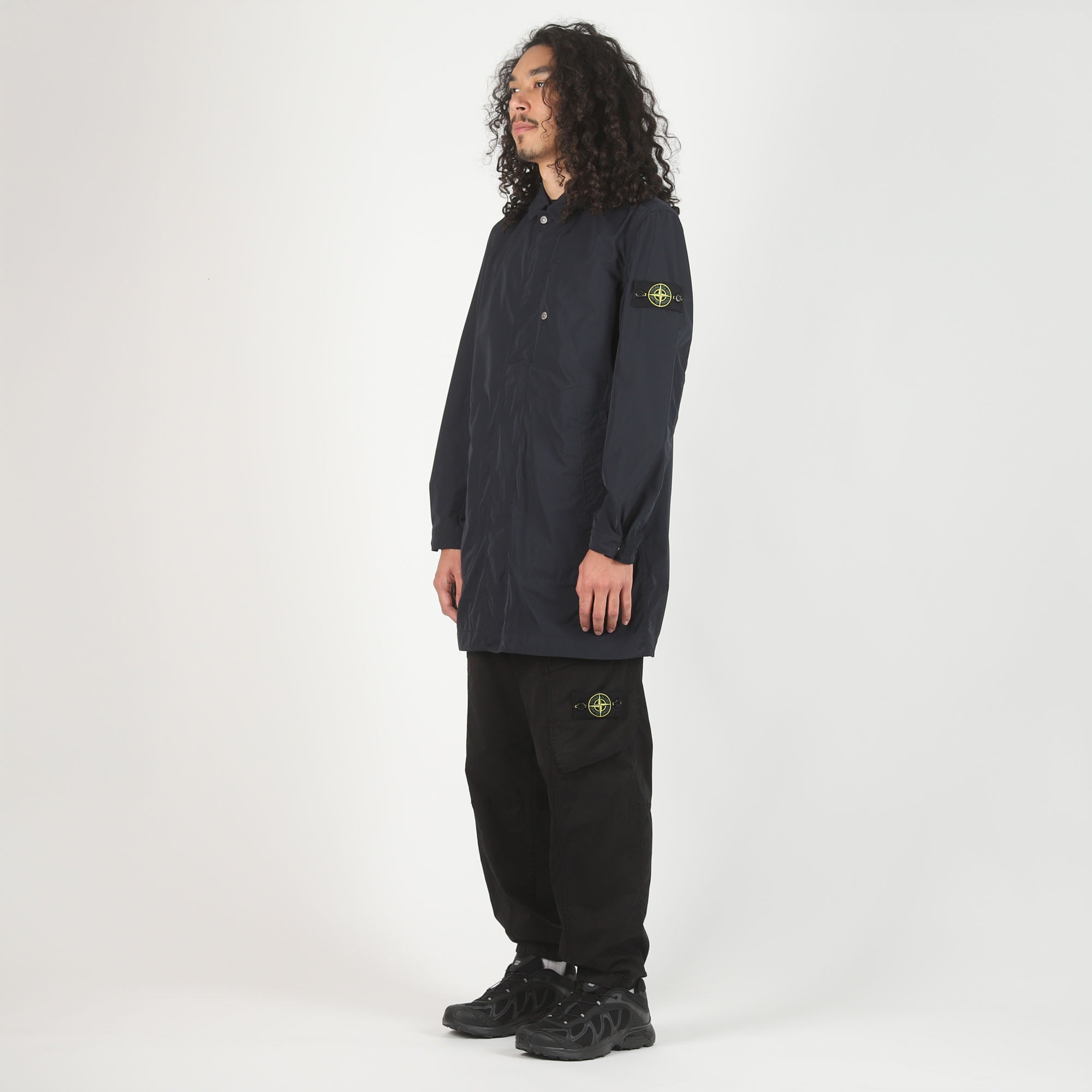 771000 Long Coat - Navy Blue product photo
