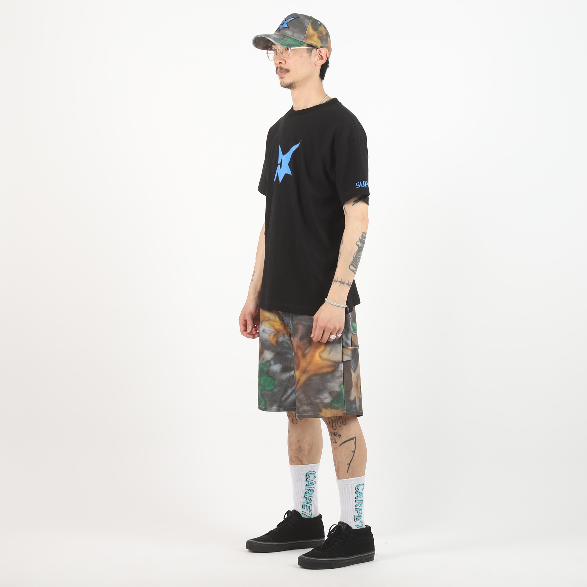 SUPPLY C-Star T-Shirt - Black product photo