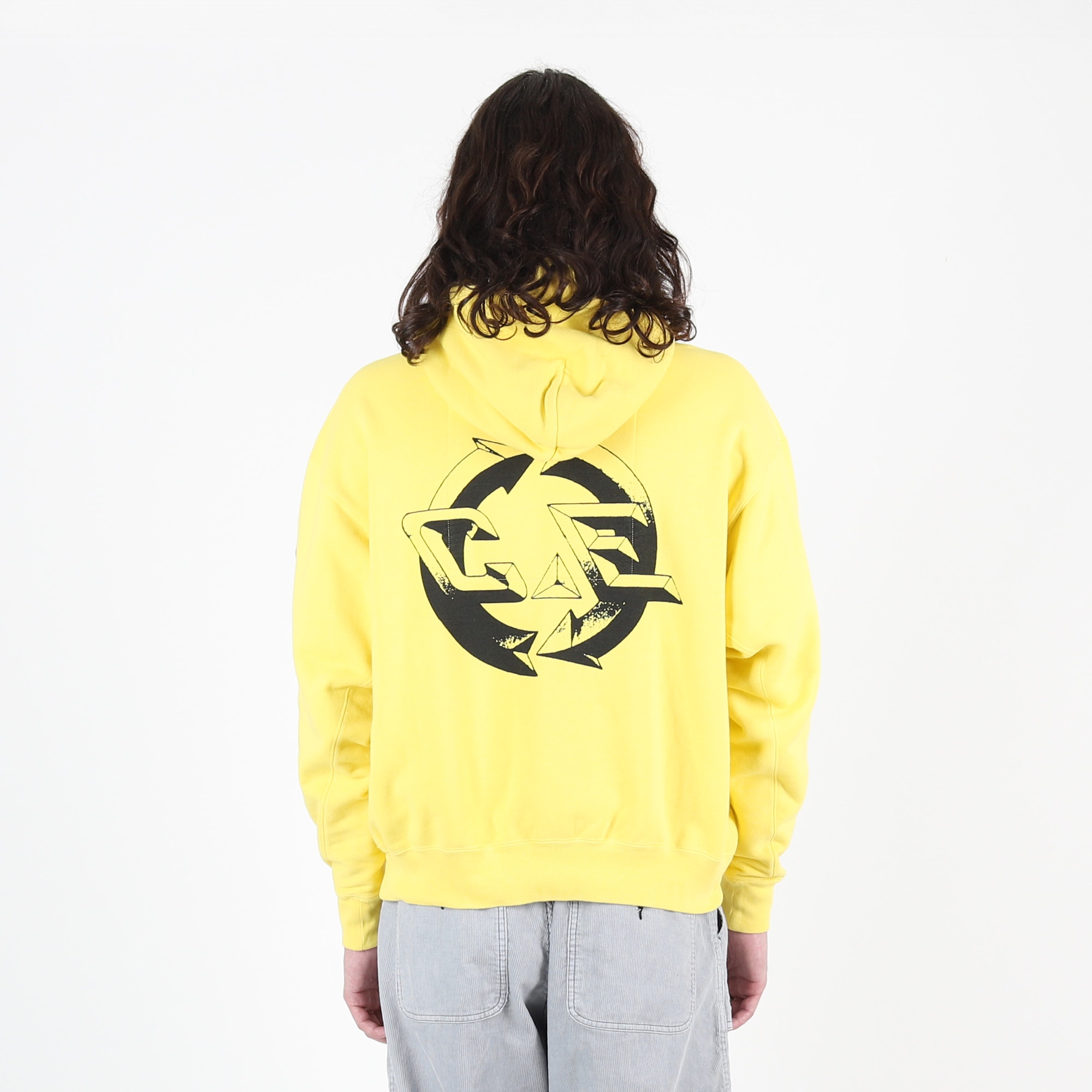 Overdye Reprocess Heavy Hoody - Yellow product photo