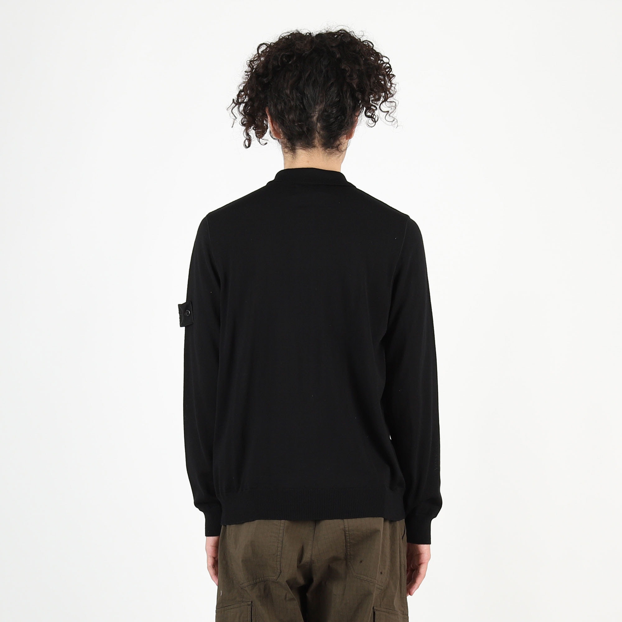 551000 LS Polo - Black product photo