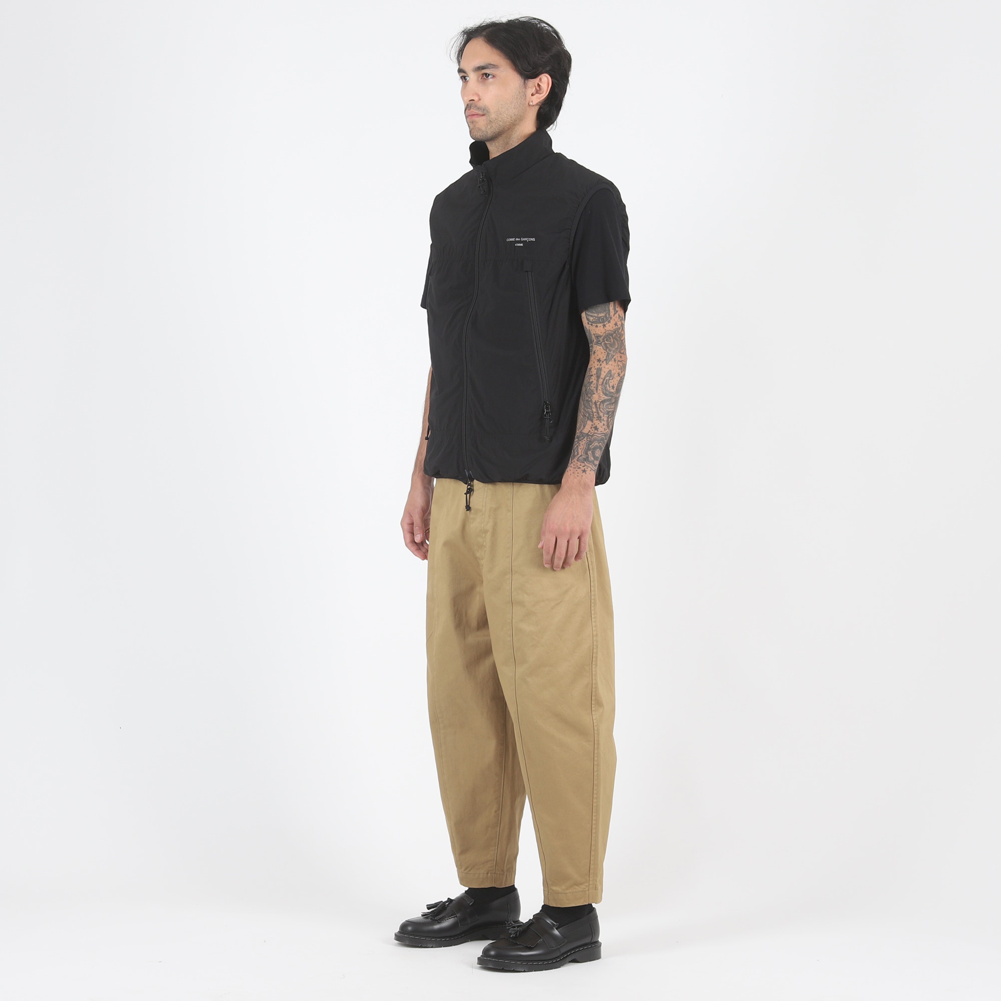 Nylon Typewriter Vest - Black product photo