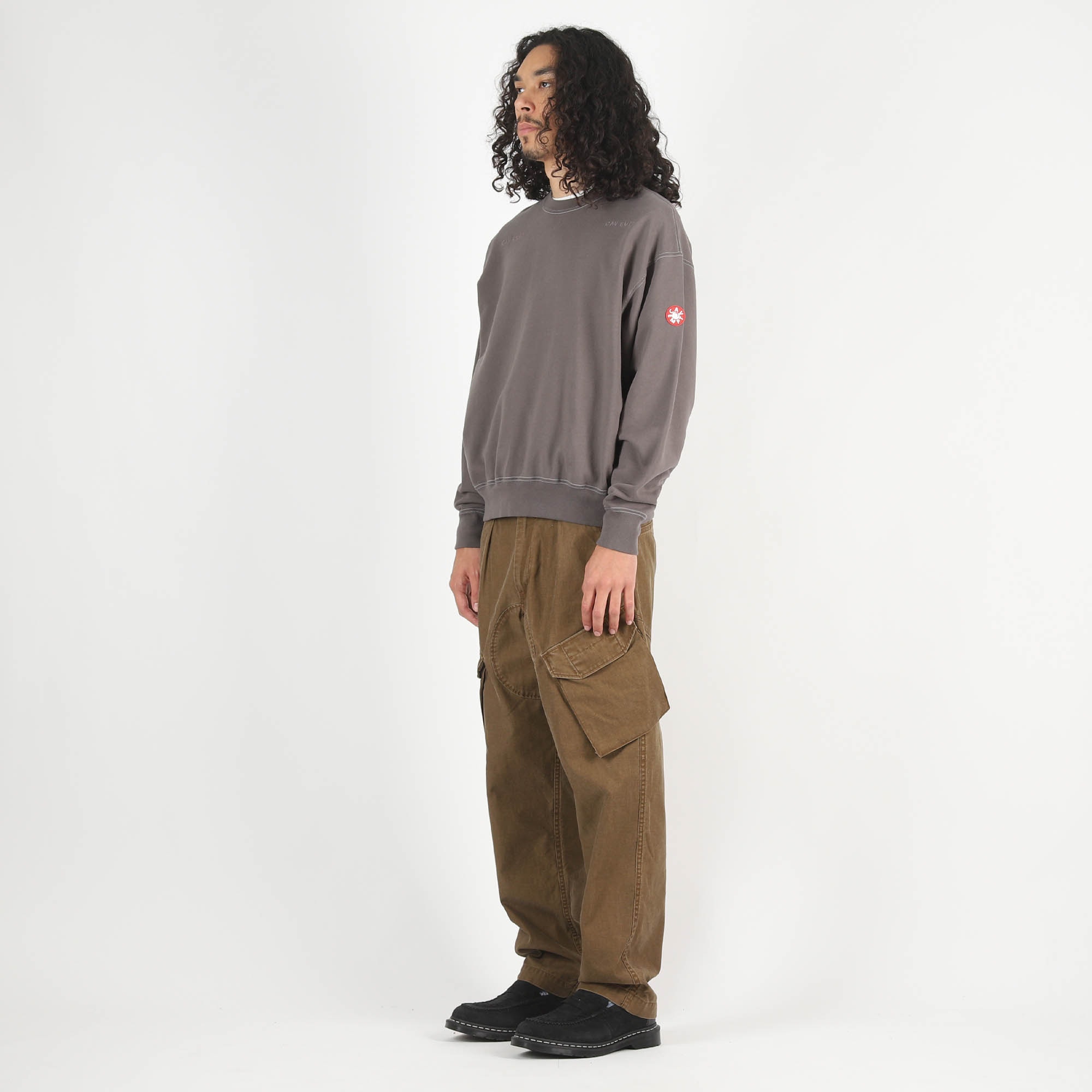 Inverter Crewneck - Charcoal product photo