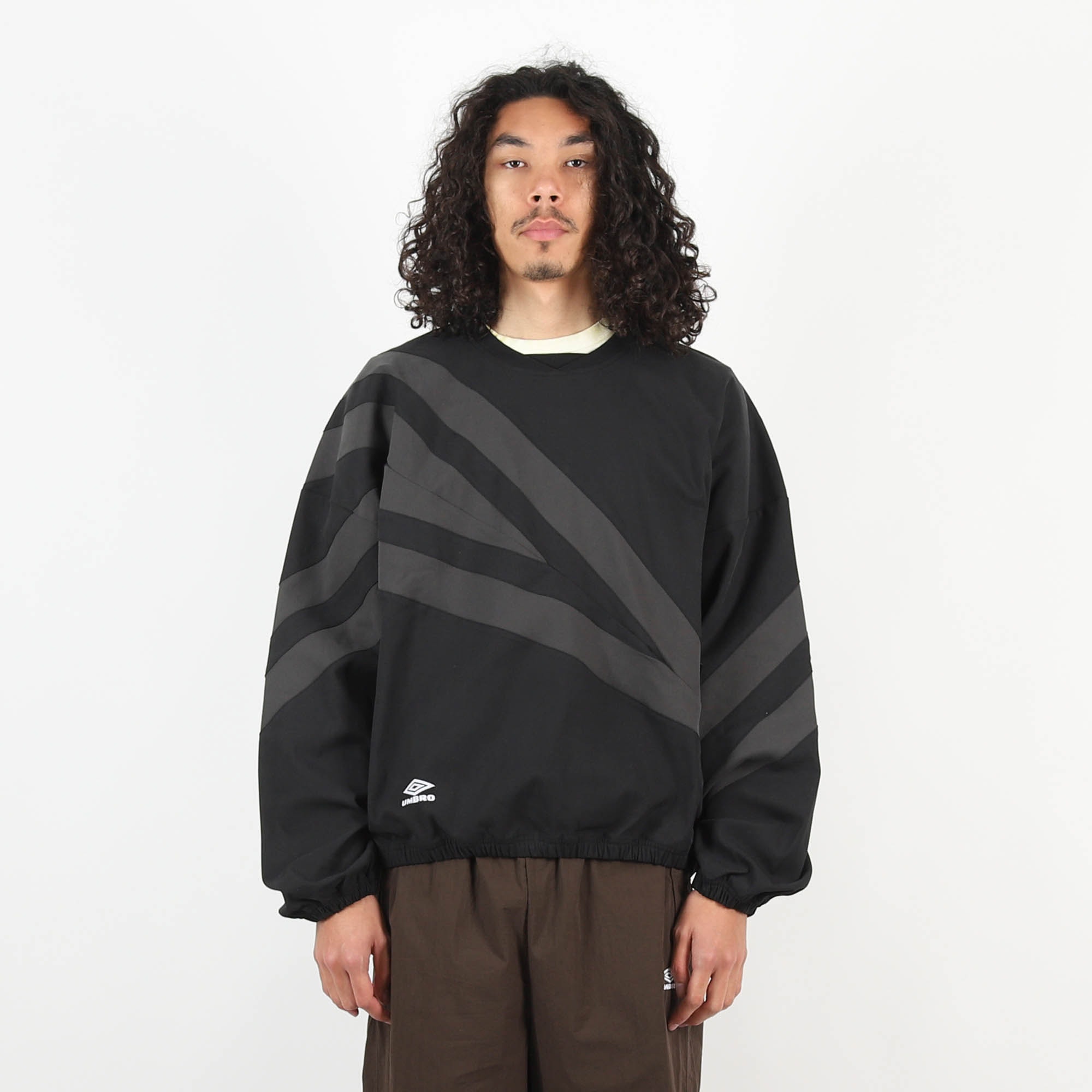 1993 Drill Polo Washed T-Shirt - Black product photo