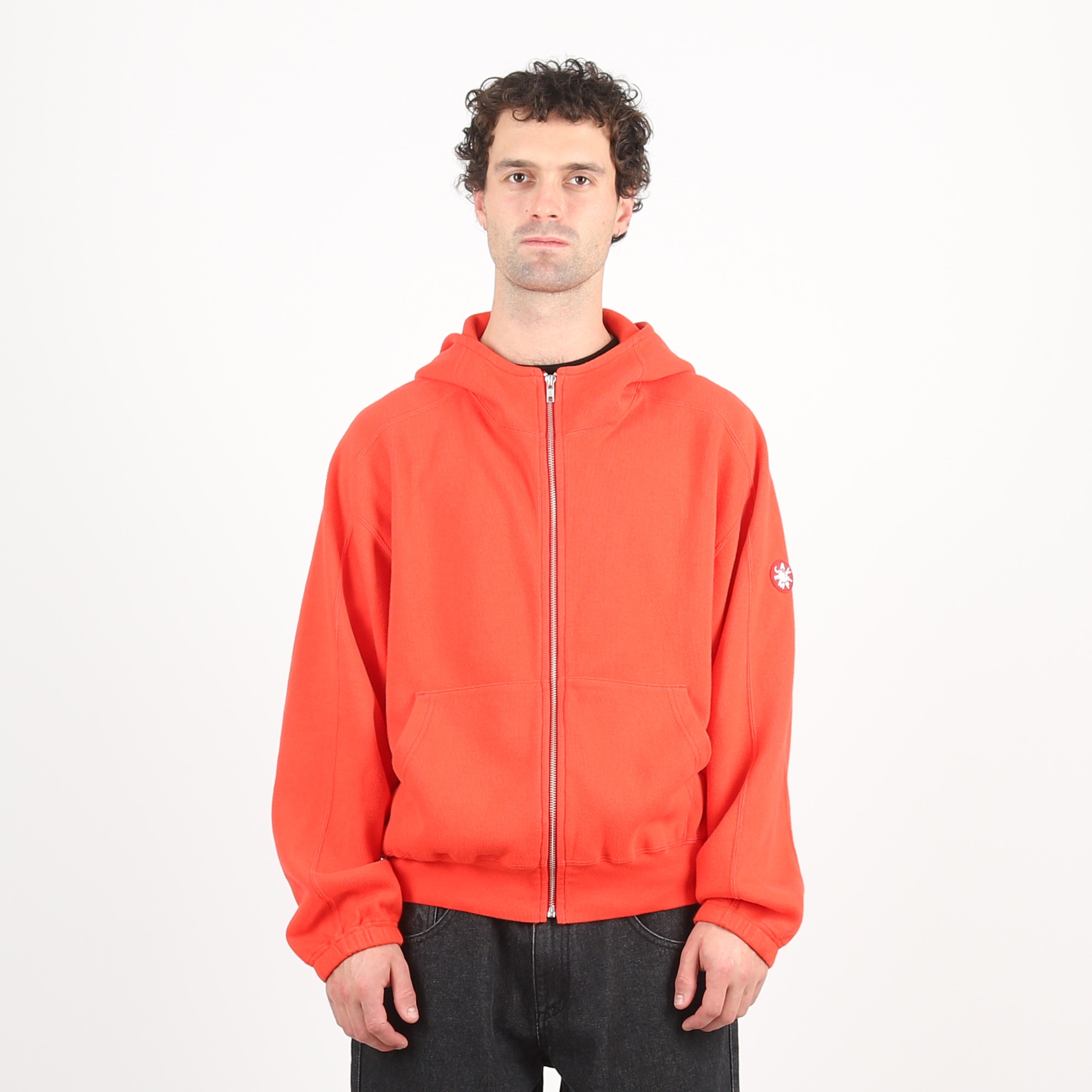 DBL Knit Zip Hoody - Red product photo