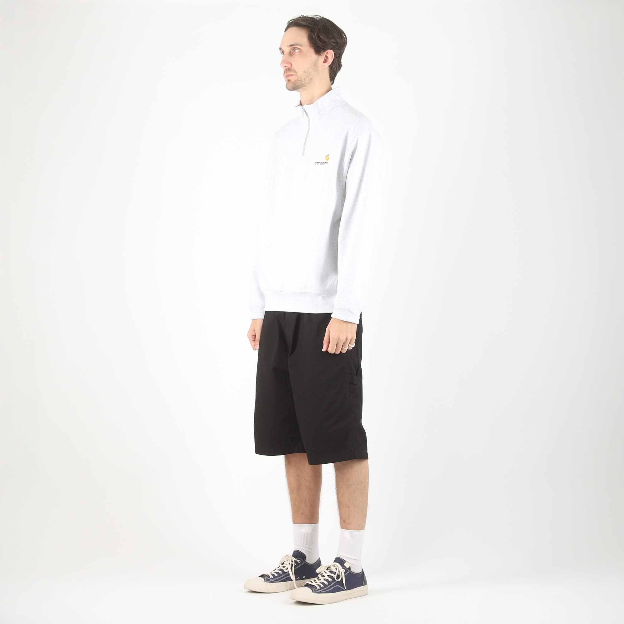 Half Zip American Script Sweat product photo