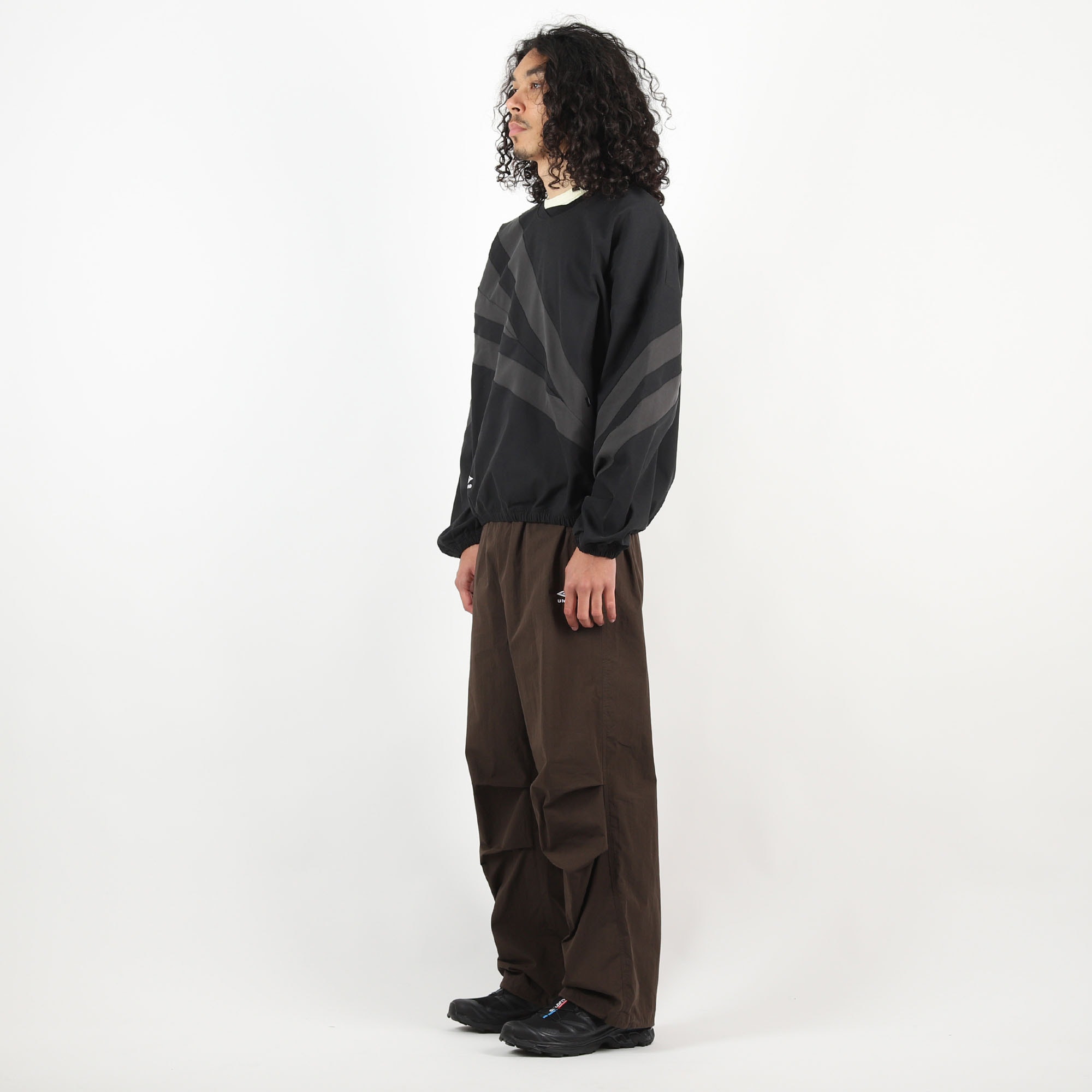 1993 Drill Polo Washed T-Shirt - Black product photo