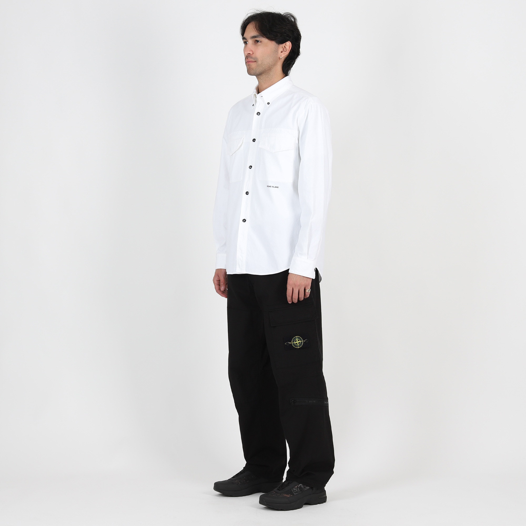 12202 Overshirt - White product photo