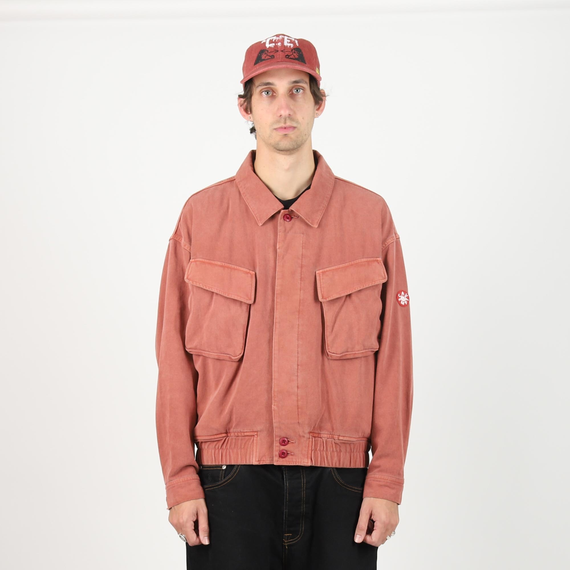 Overdye Community Button Jacket - Brown product photo