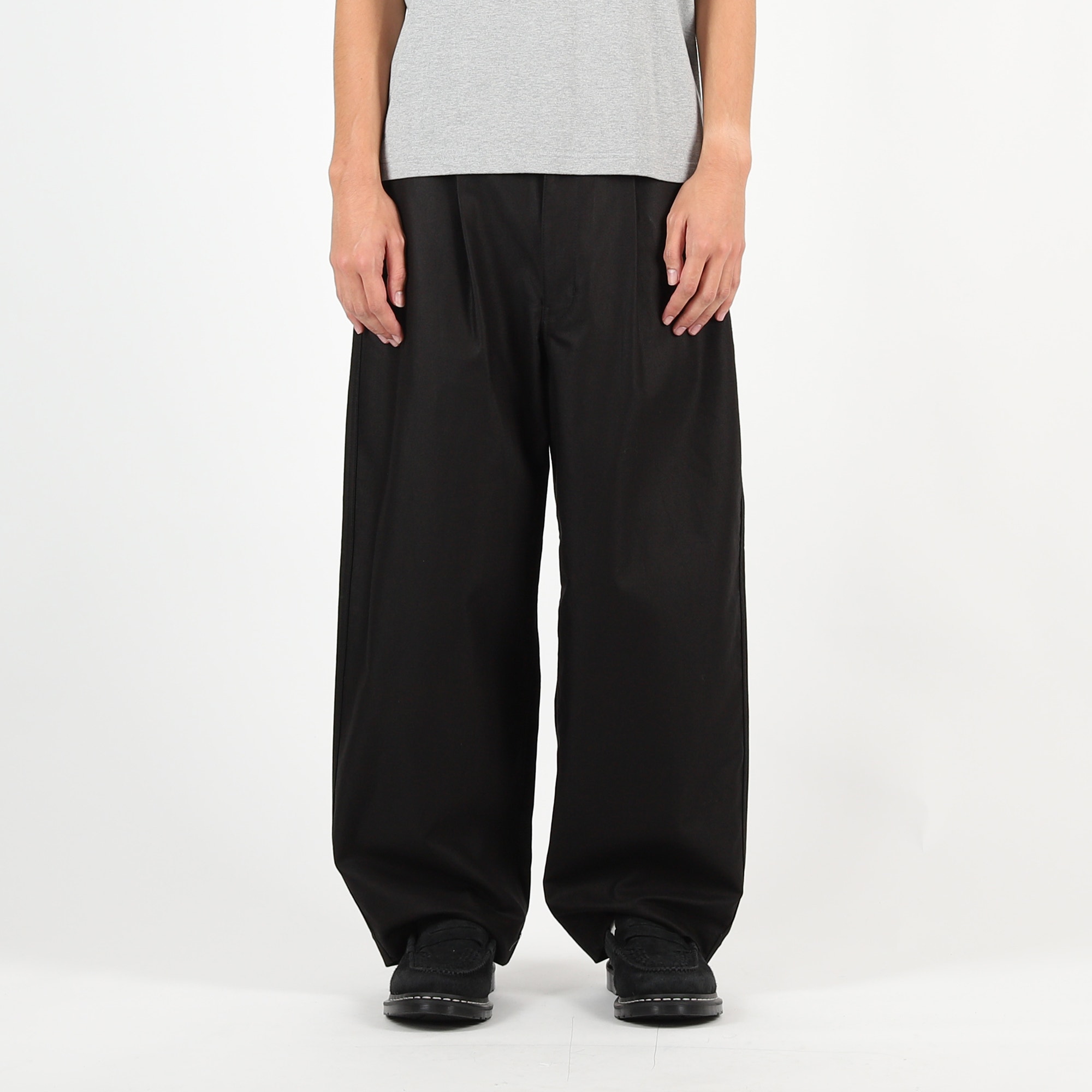 Cotton Army Serge Pant - Black product photo