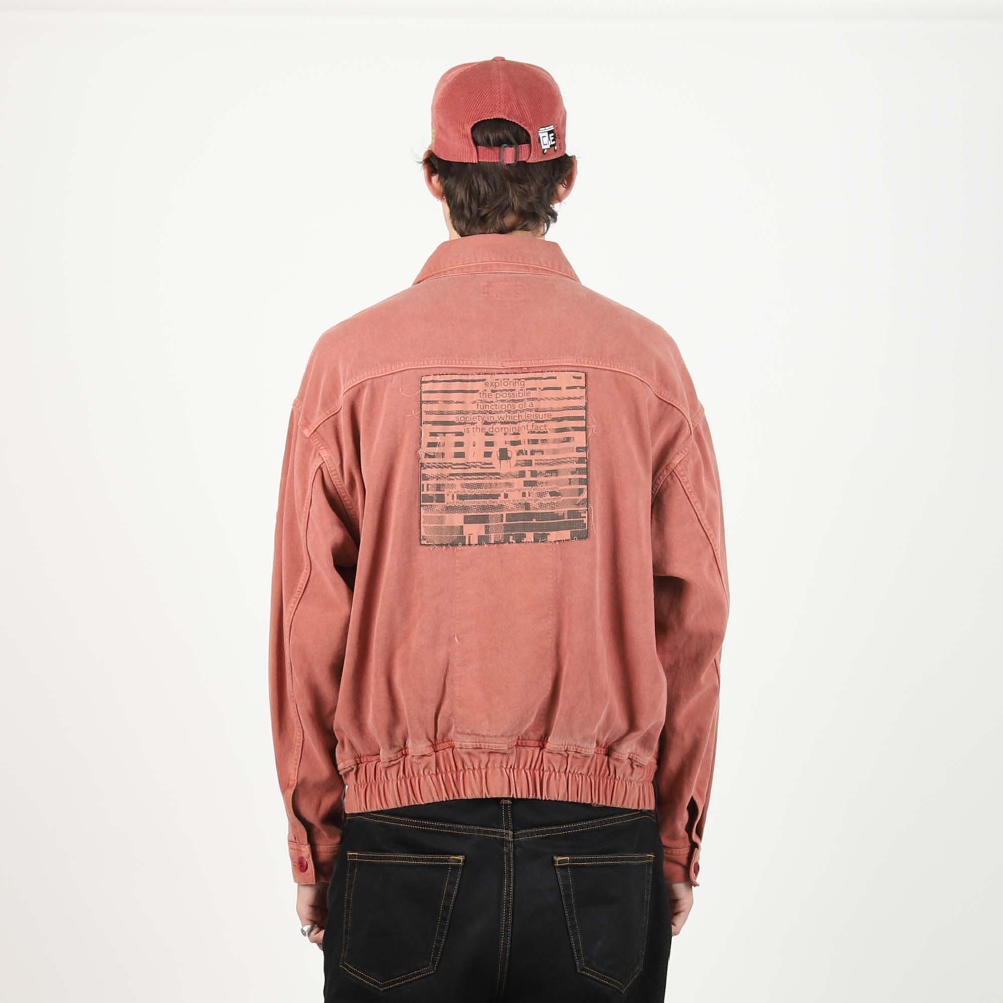Overdye Community Button Jacket - Brown product photo