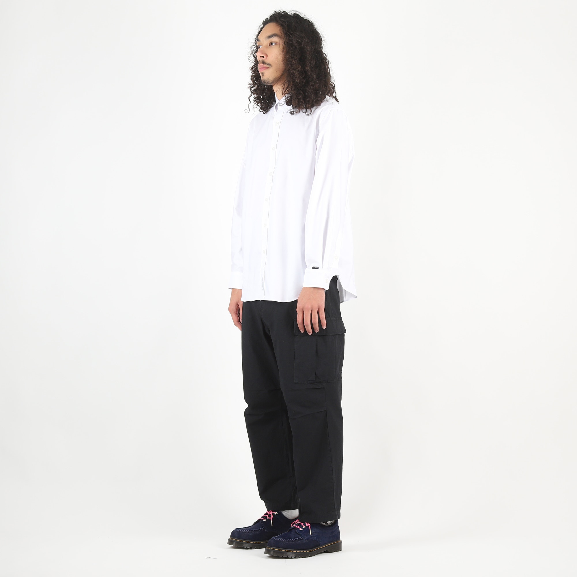 BD 01 LS CTPL Oxford Shirt - White product photo