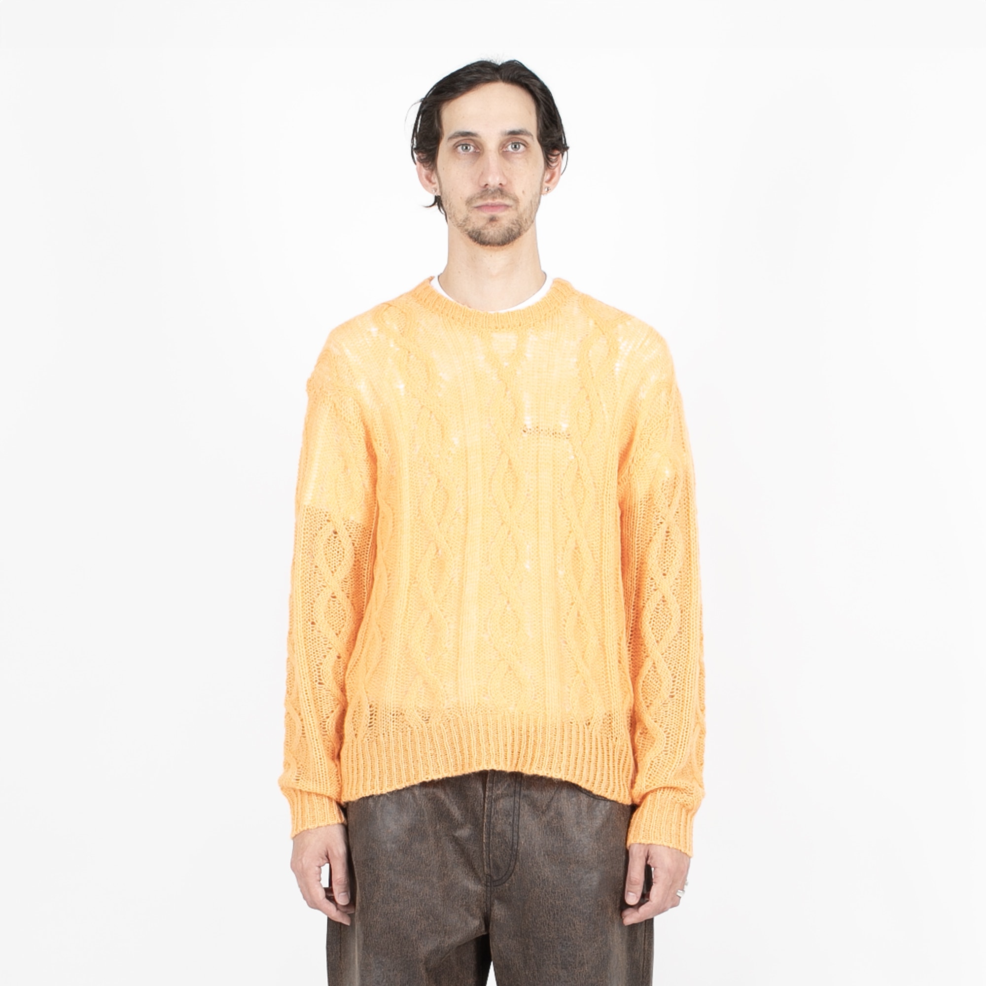 CABLE LOOSE KNIT SWEATER product photo