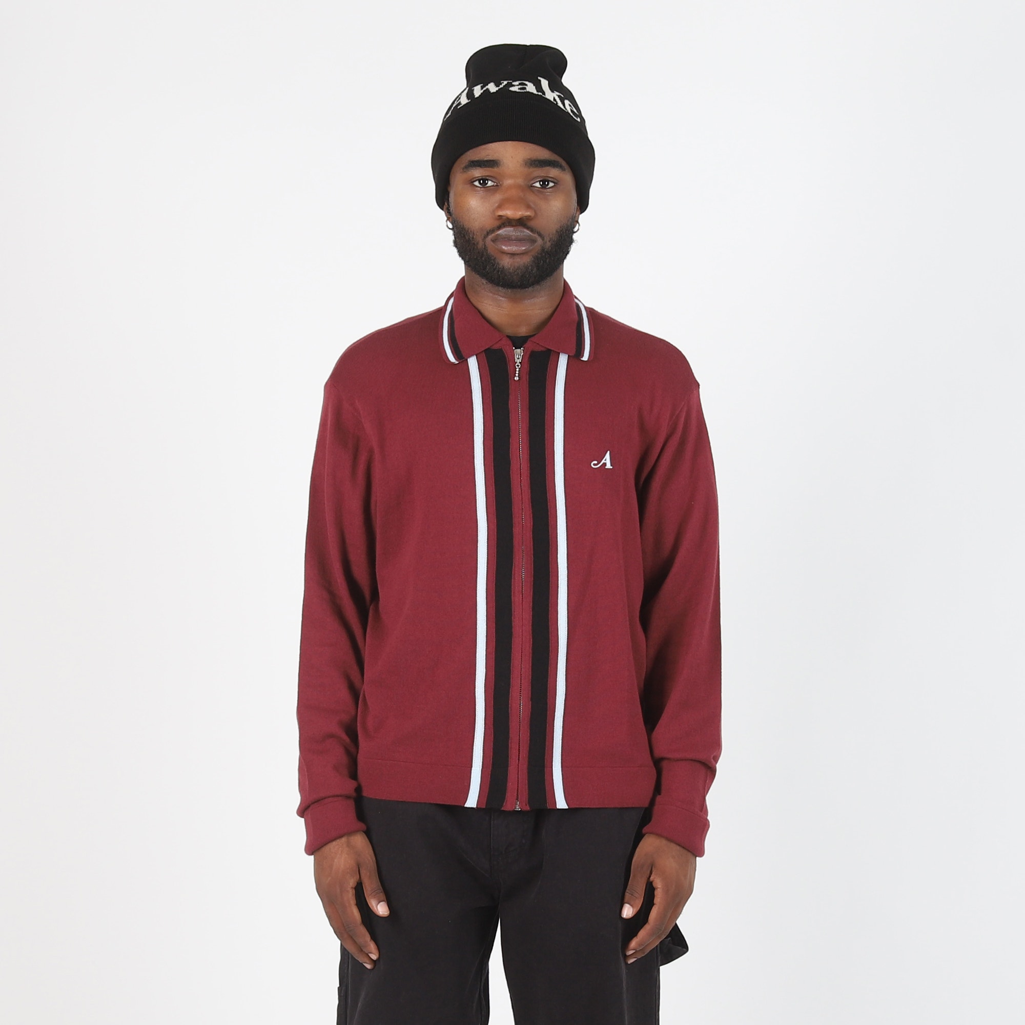 Full Zip Sweater - Merlot product photo
