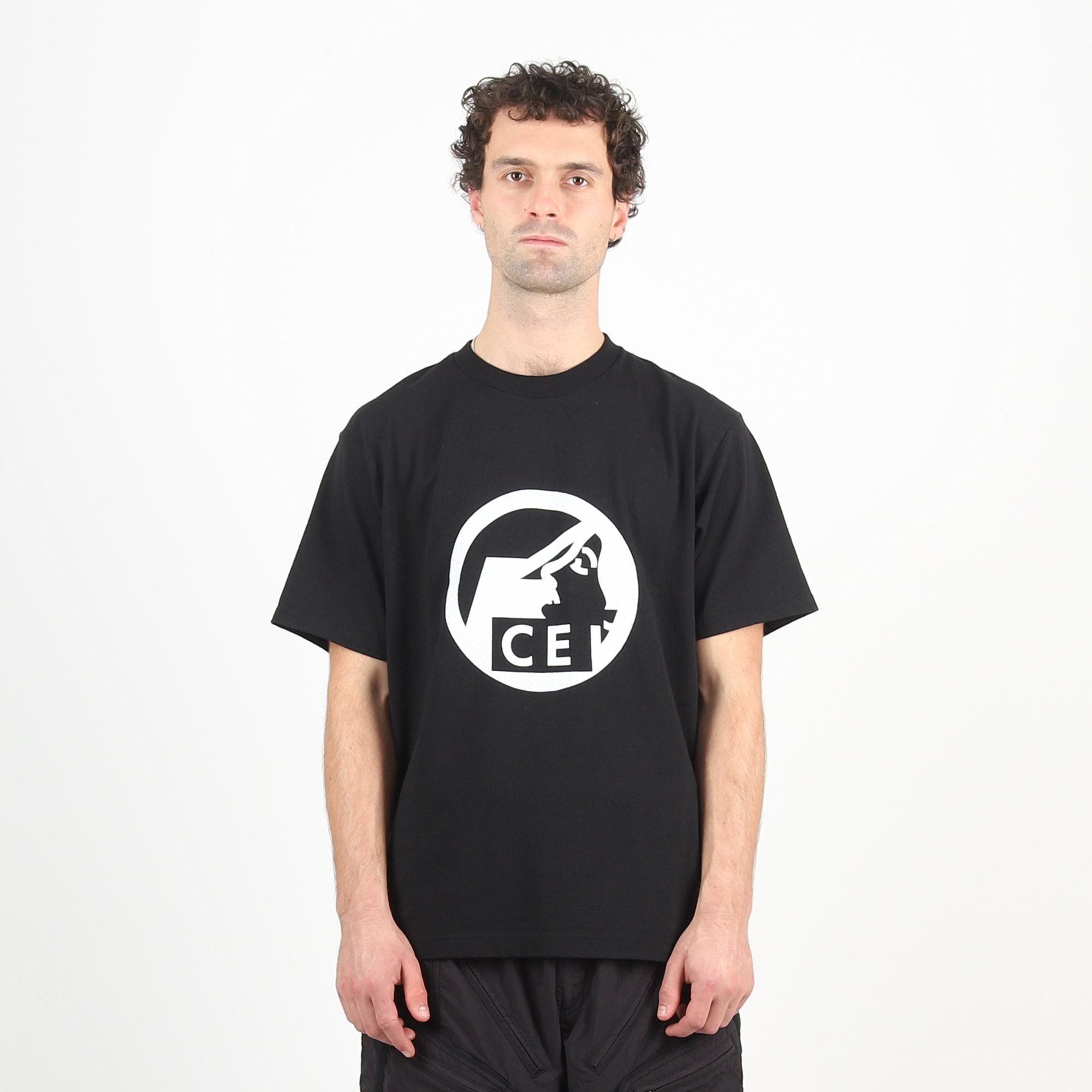 Flat Pre Cog T-Shirt - Black product photo