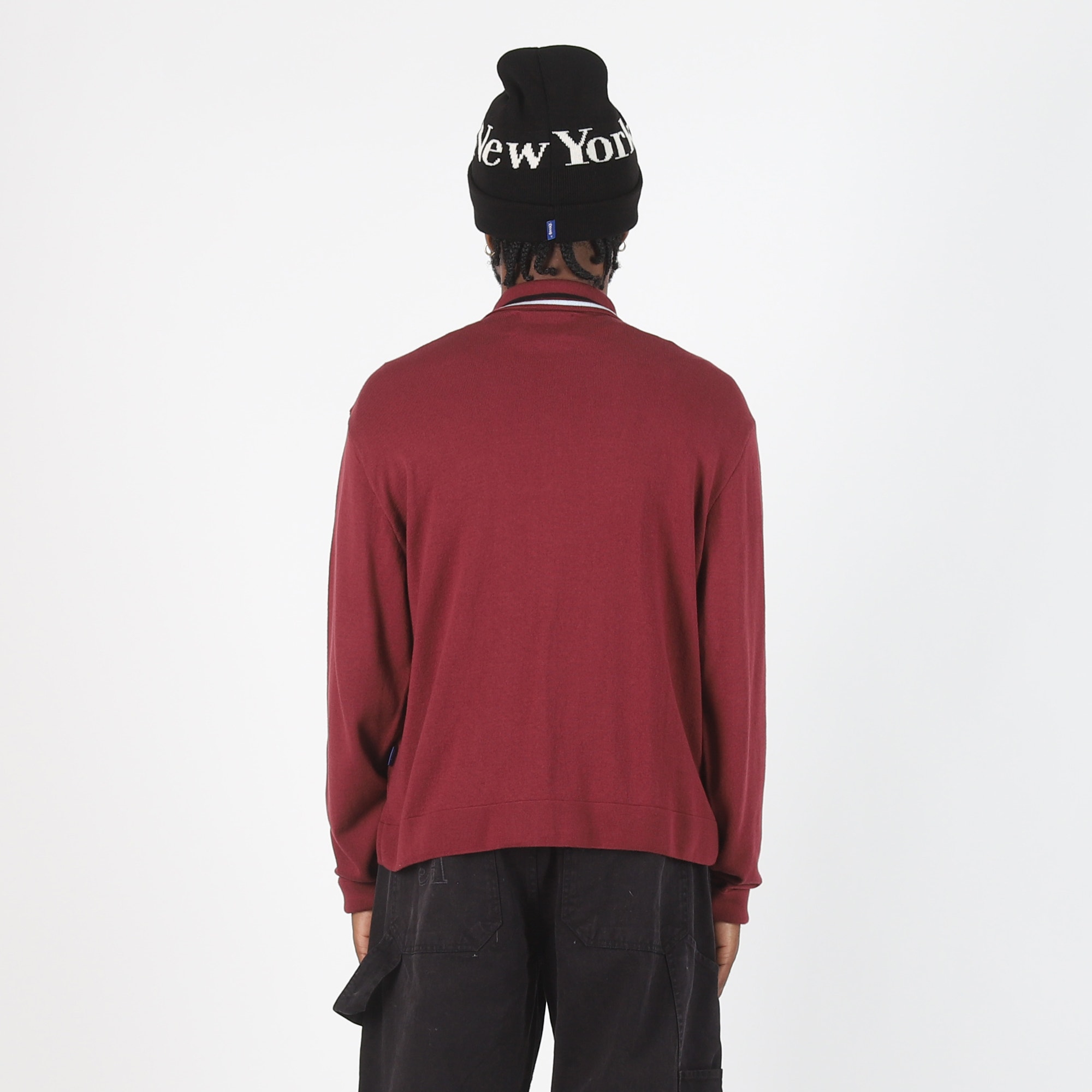 Full Zip Sweater - Merlot product photo